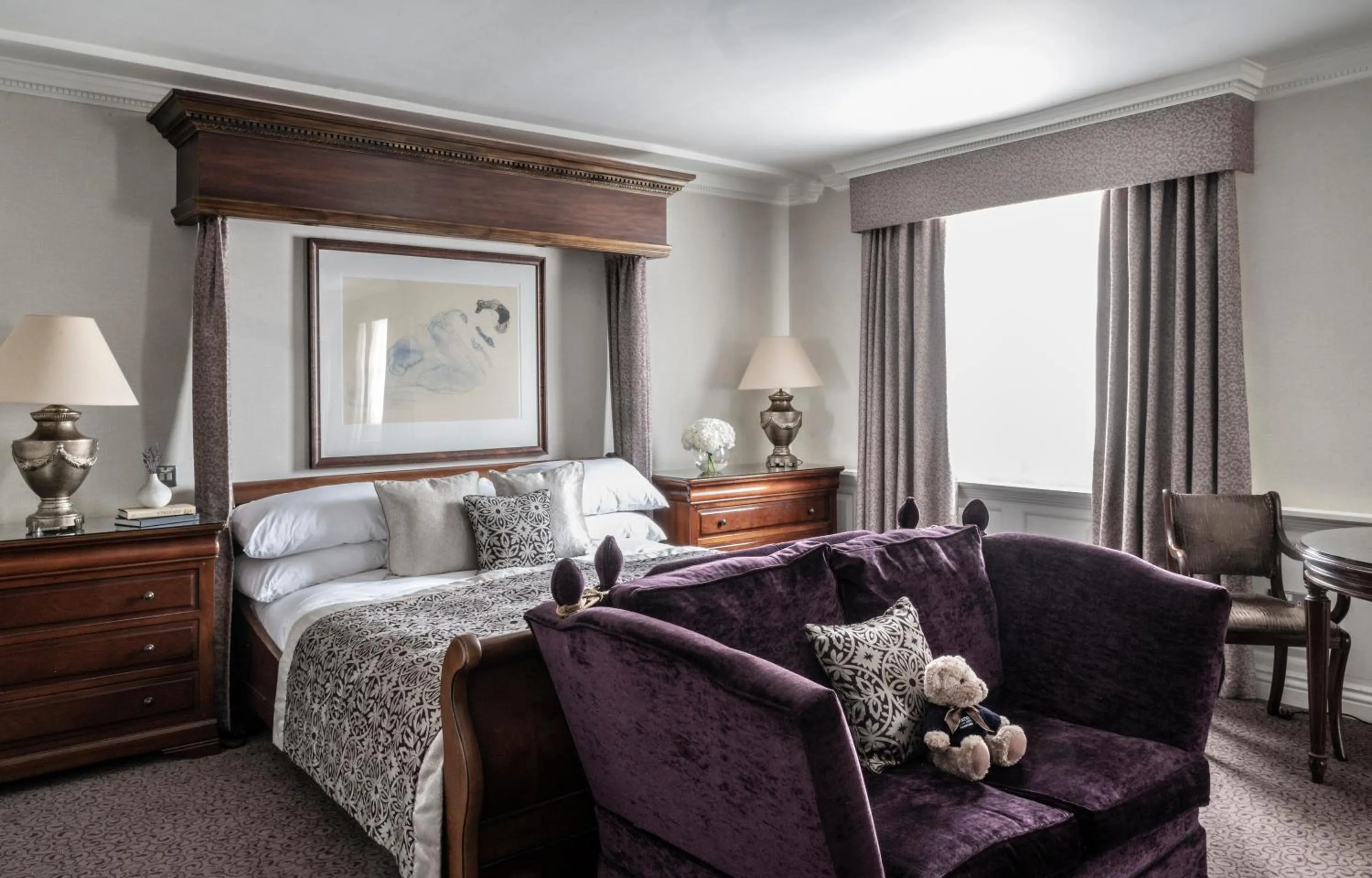 Bedroom, Bed in Brandshatch Place Hotel & Spa