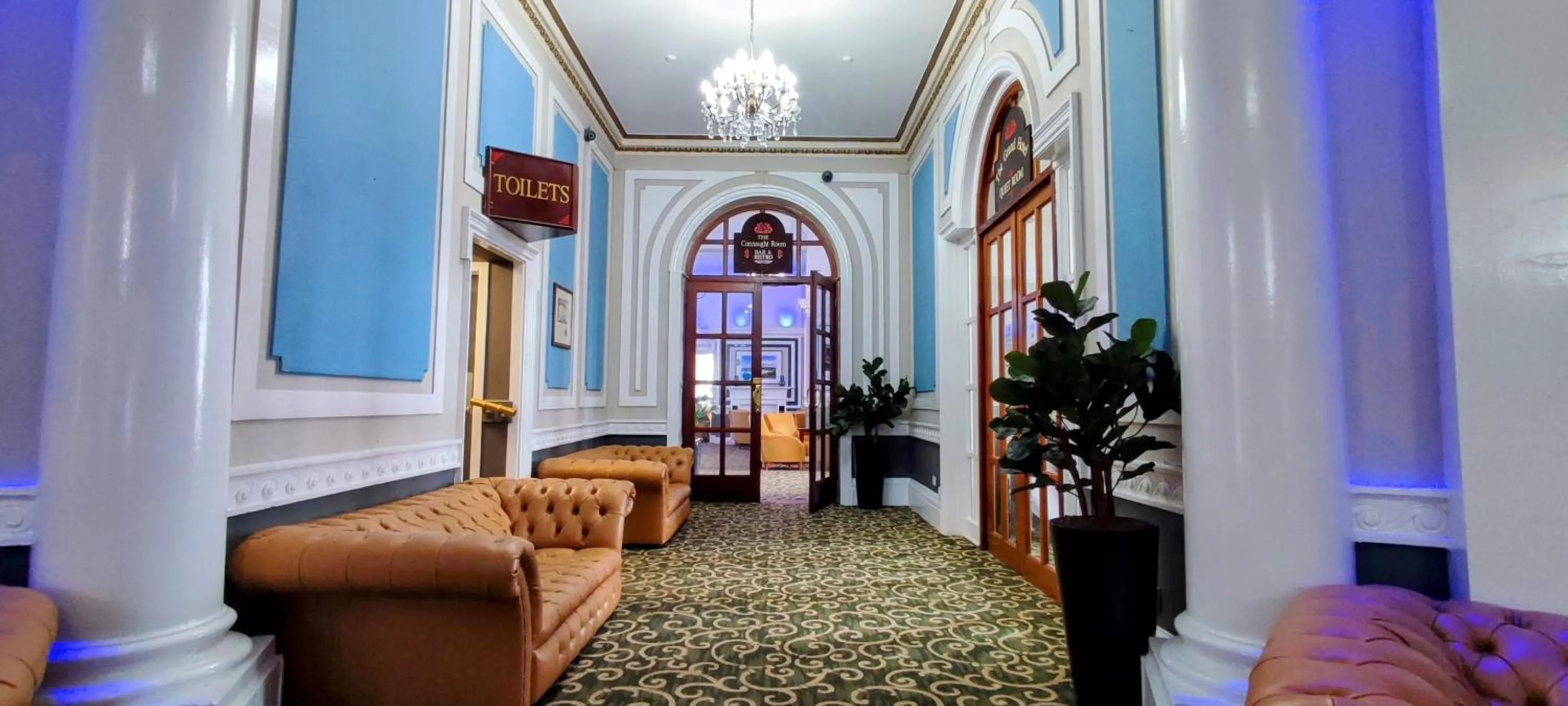 Lobby or reception in The Grand Hotel