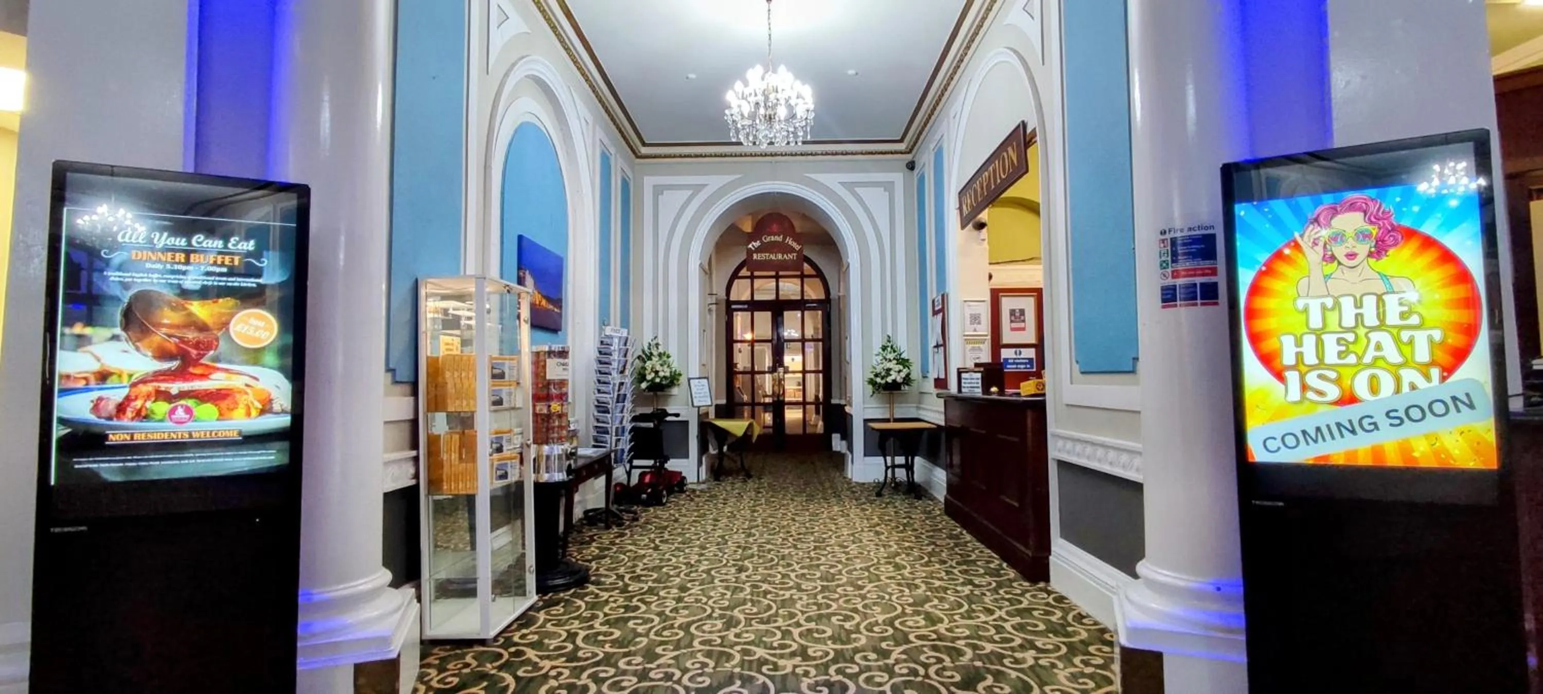 Lobby or reception in The Grand Hotel