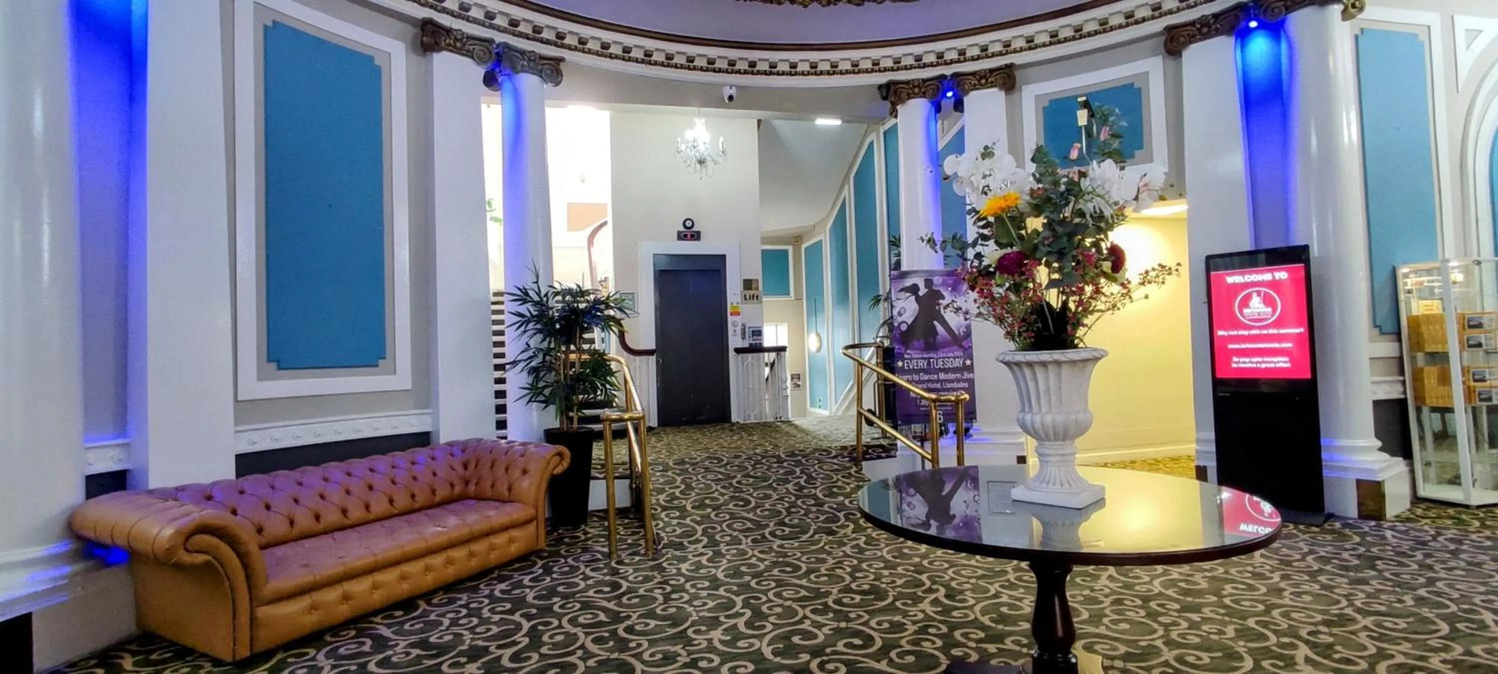 Lobby or reception in The Grand Hotel