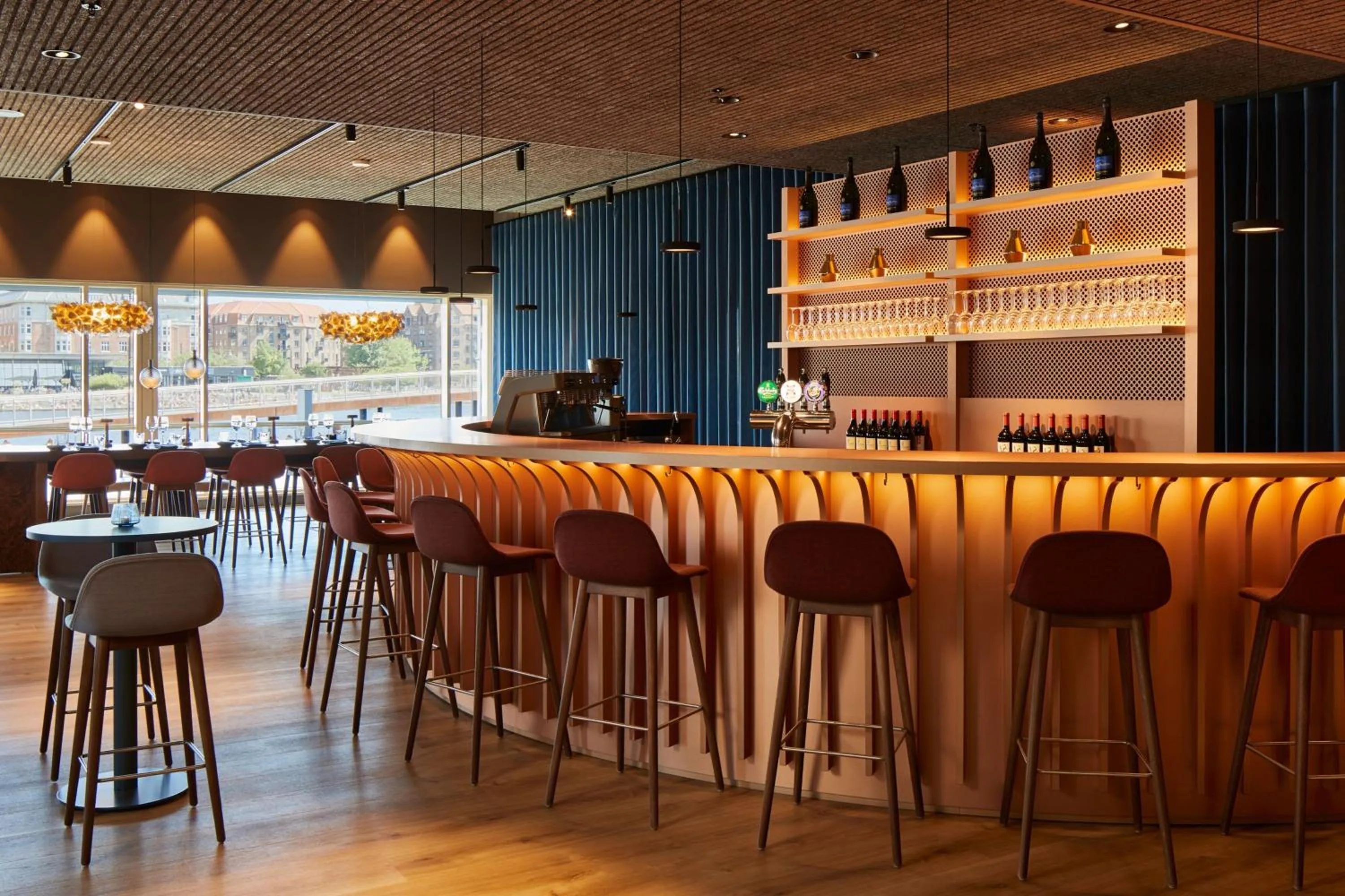 Lounge or bar in Copenhagen Marriott Hotel