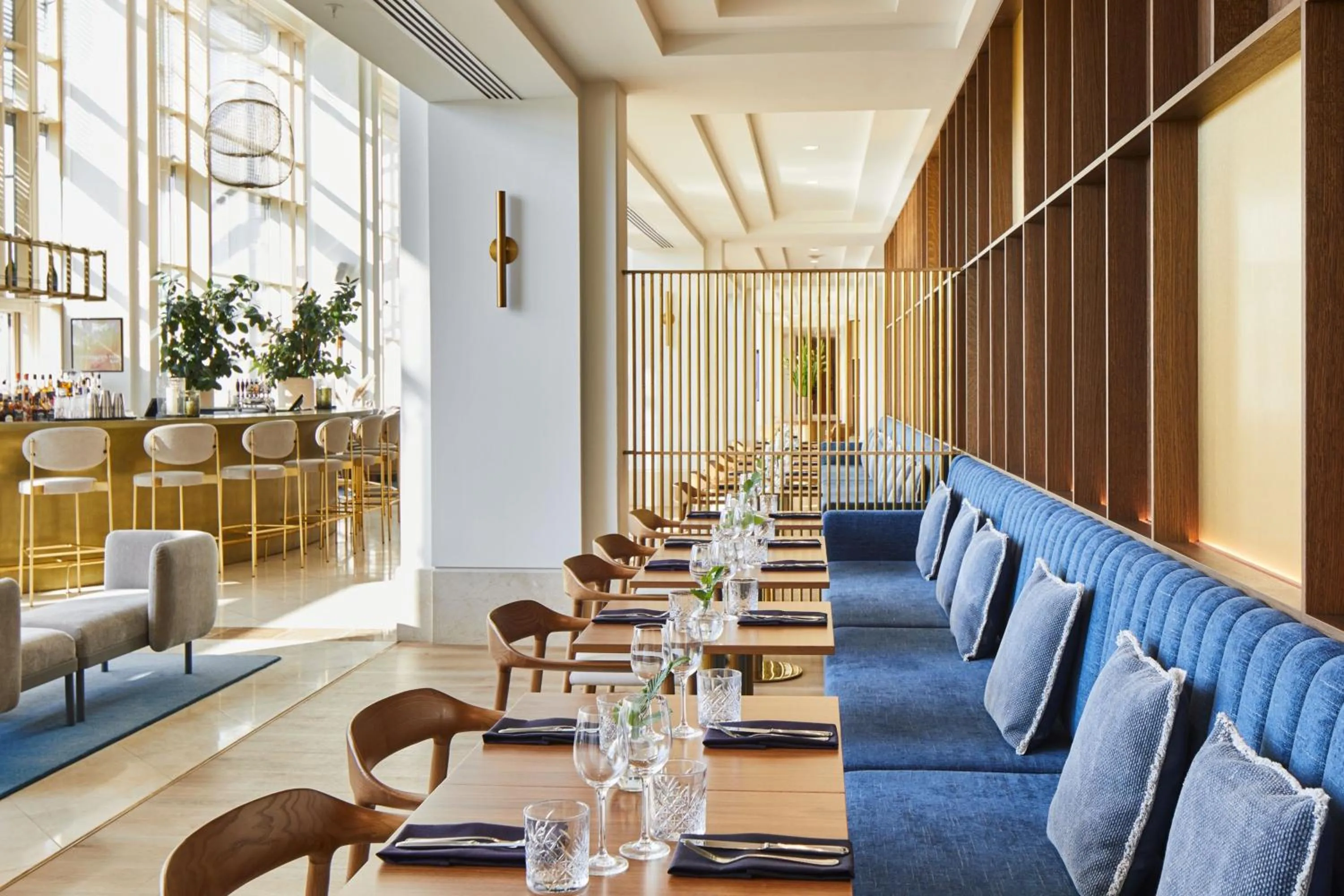 Restaurant/places to eat in Copenhagen Marriott Hotel