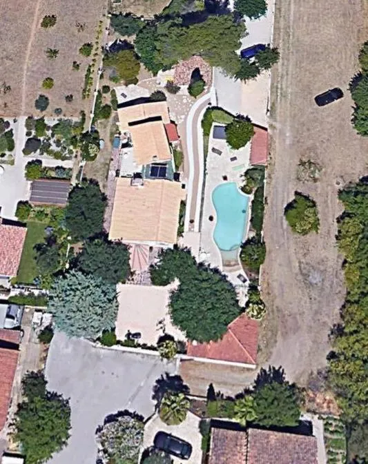 Bird's eye view in Villa Myami