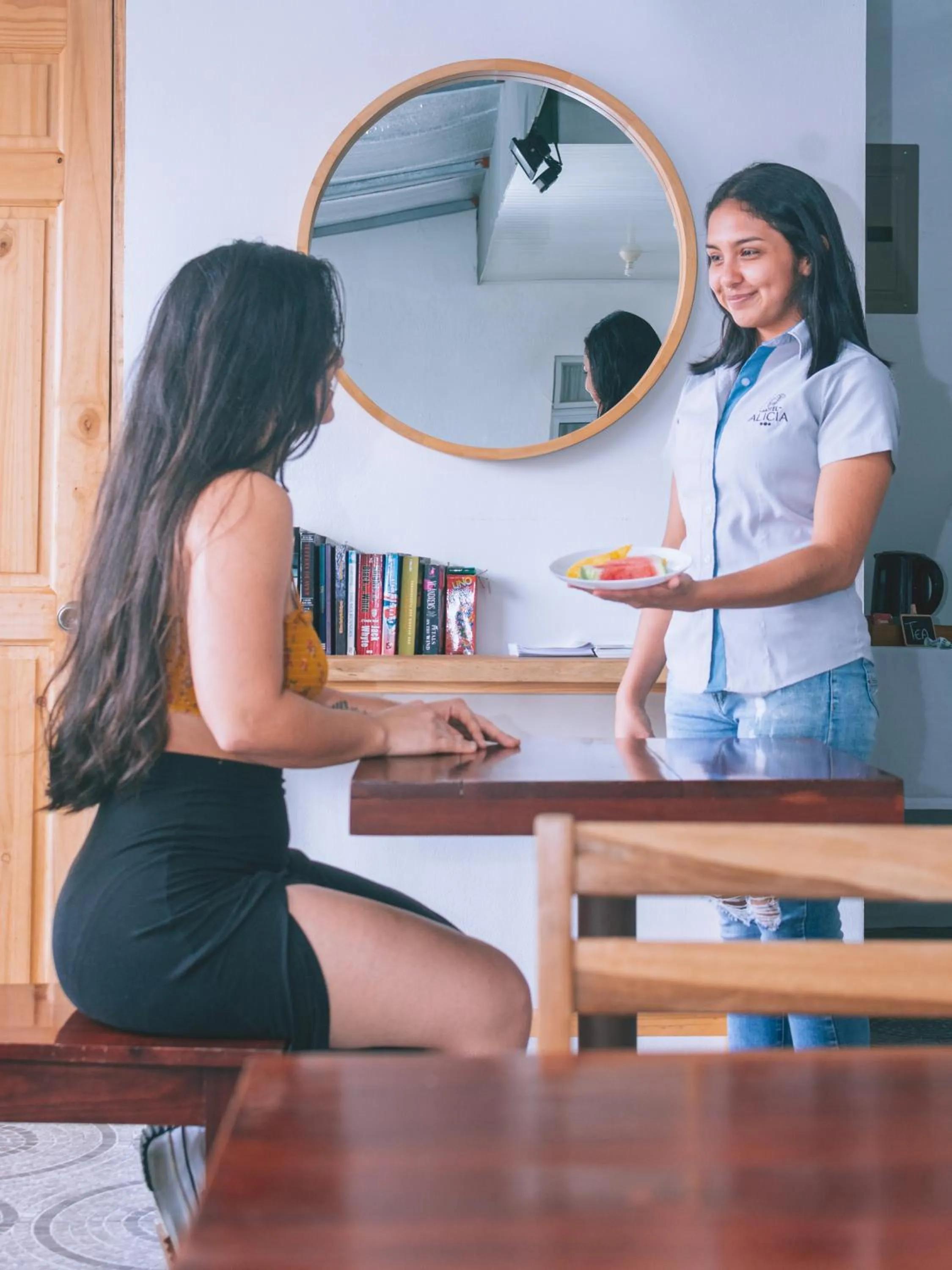 People in Hotel Alicia