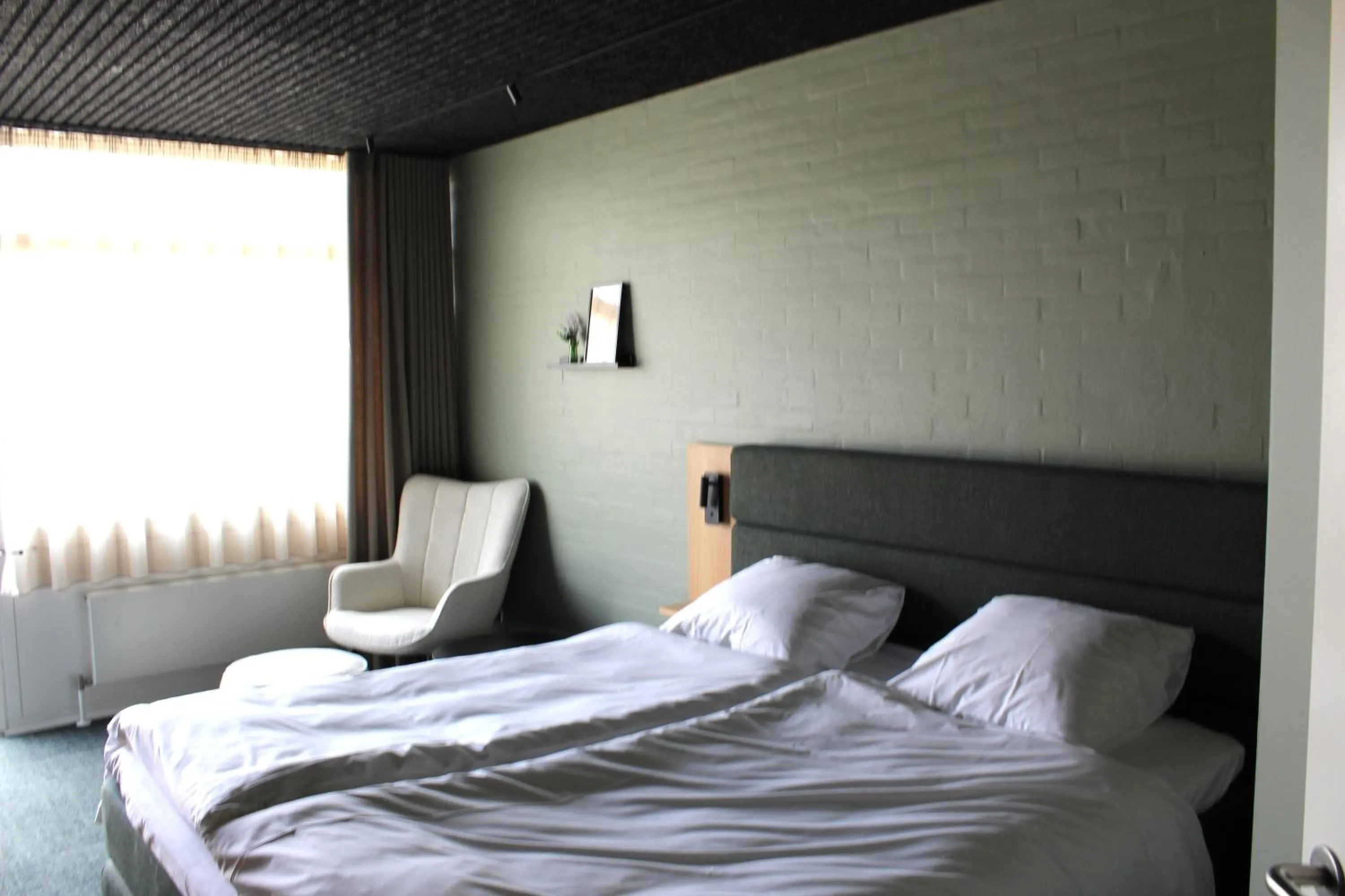 Bed in Hotel Hedegaarden