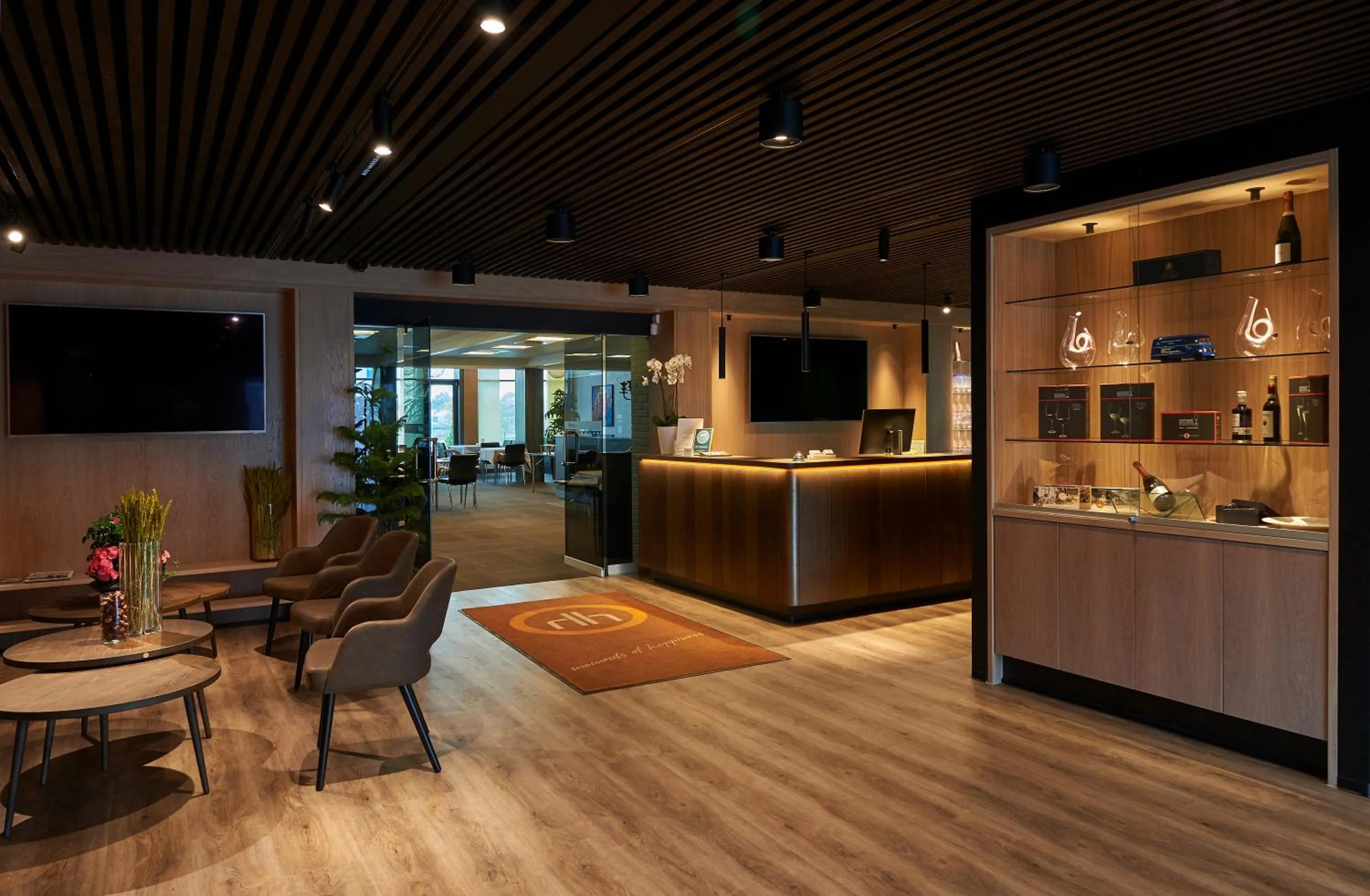 Lobby or reception in Hotel Hedegaarden