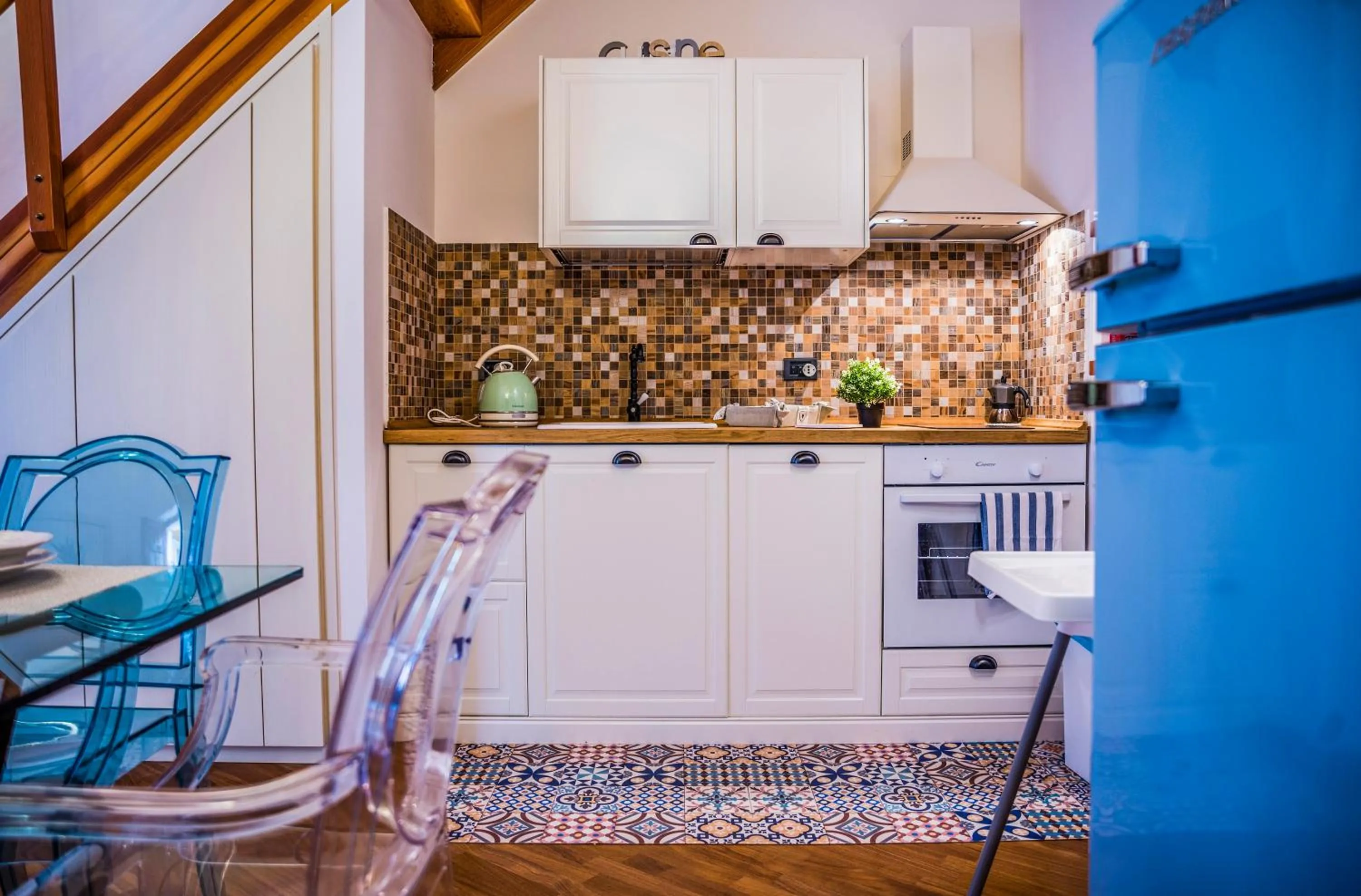 Kitchen or kitchenette in La Casa di Ilde al Duomo - Ortigia Holidays