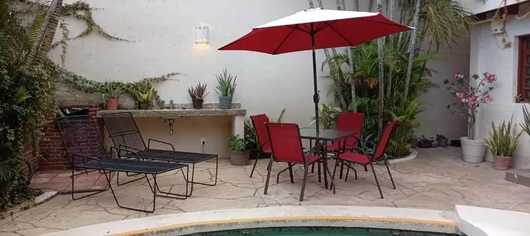 Garden in Bed and Breakfast Pecarí