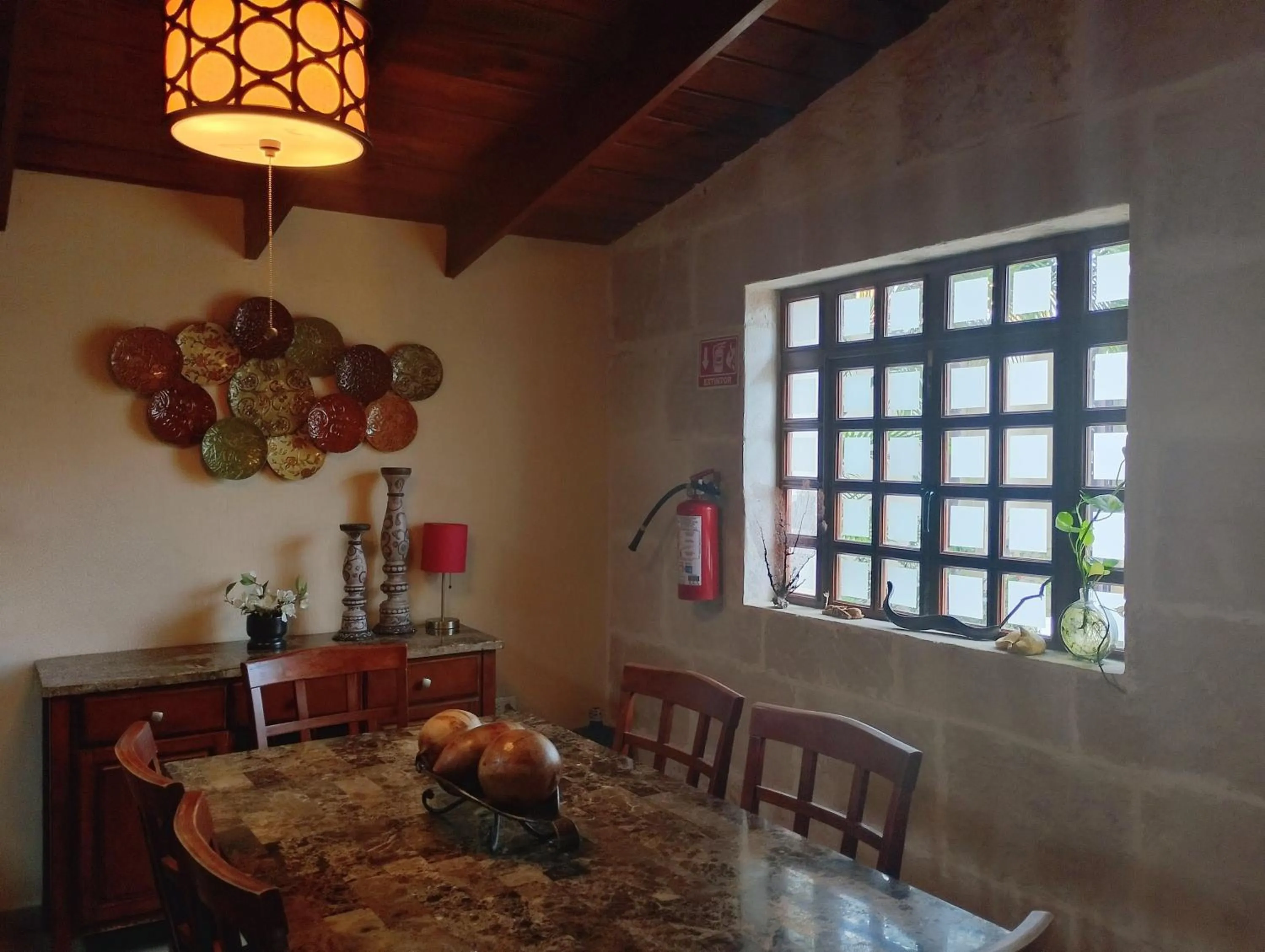 Dining area in Bed and Breakfast Pecarí