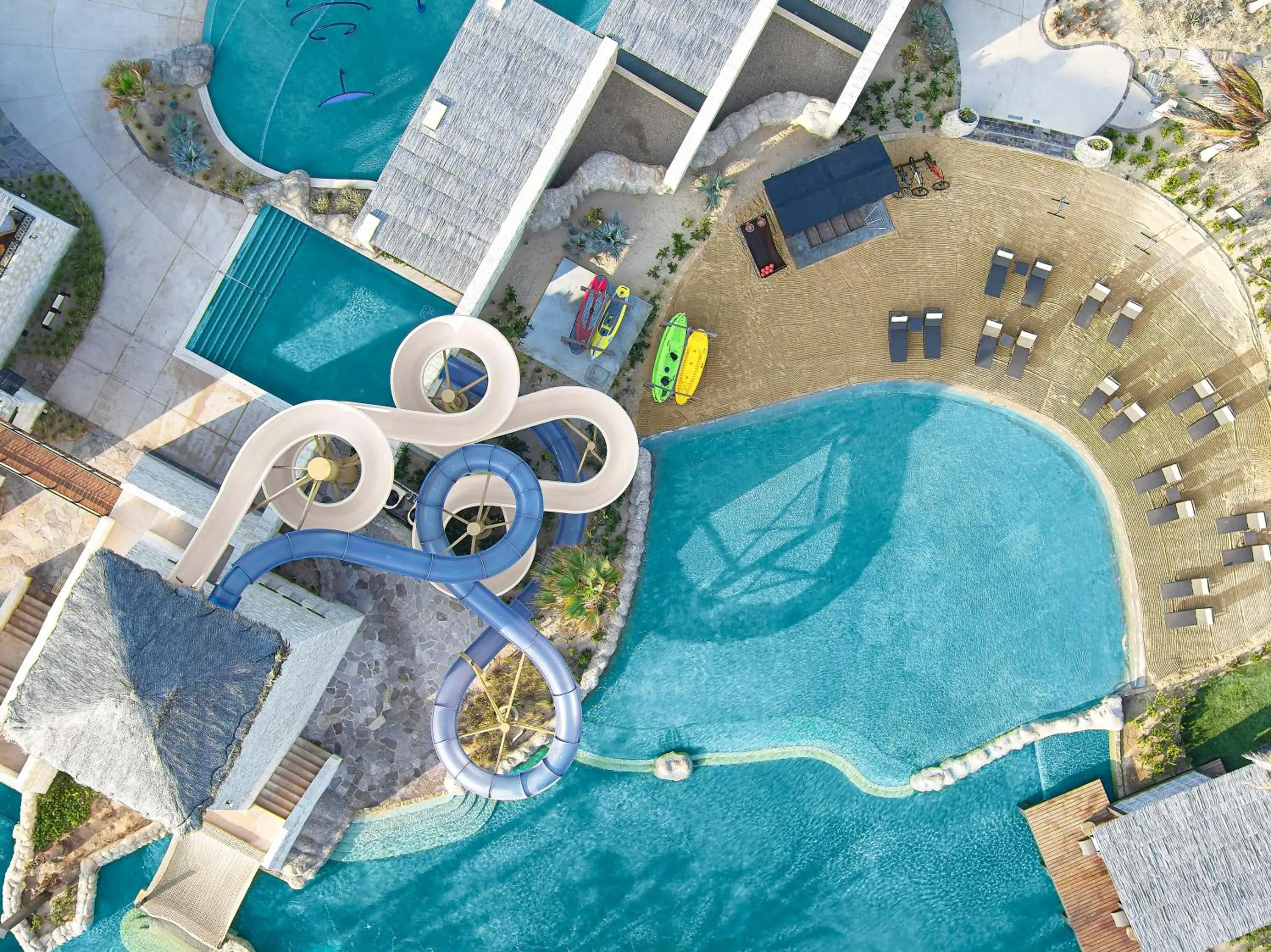 Aqua park in Grand Solmar Pacific Dunes Resort, Golf & Spa