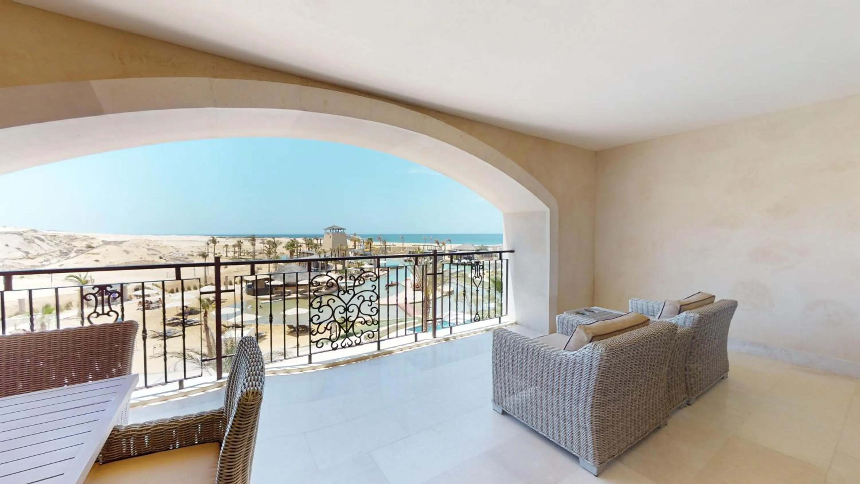 Patio in Grand Solmar Pacific Dunes Resort, Golf & Spa