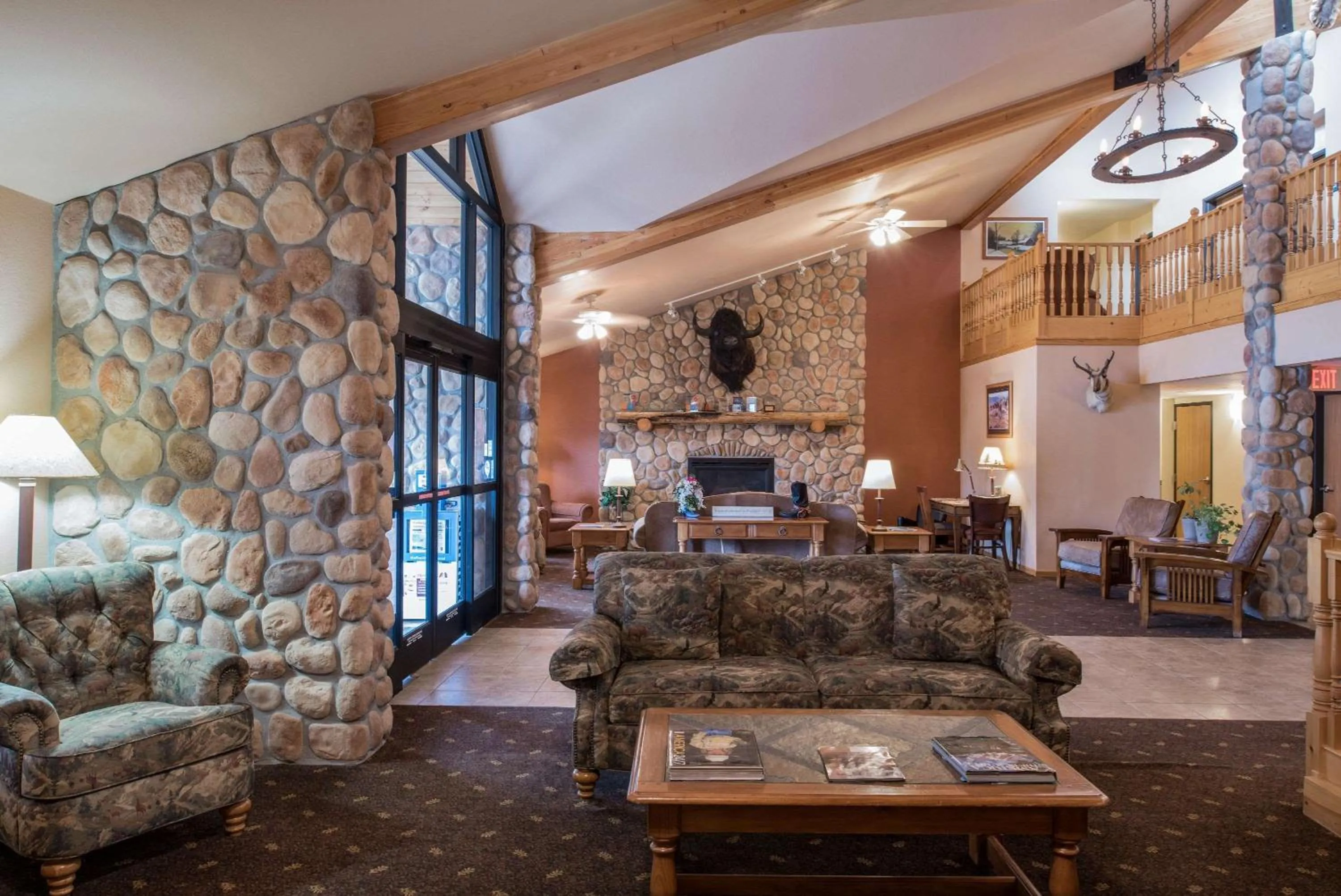 Seating area in AmericInn by Wyndham Belle Fourche