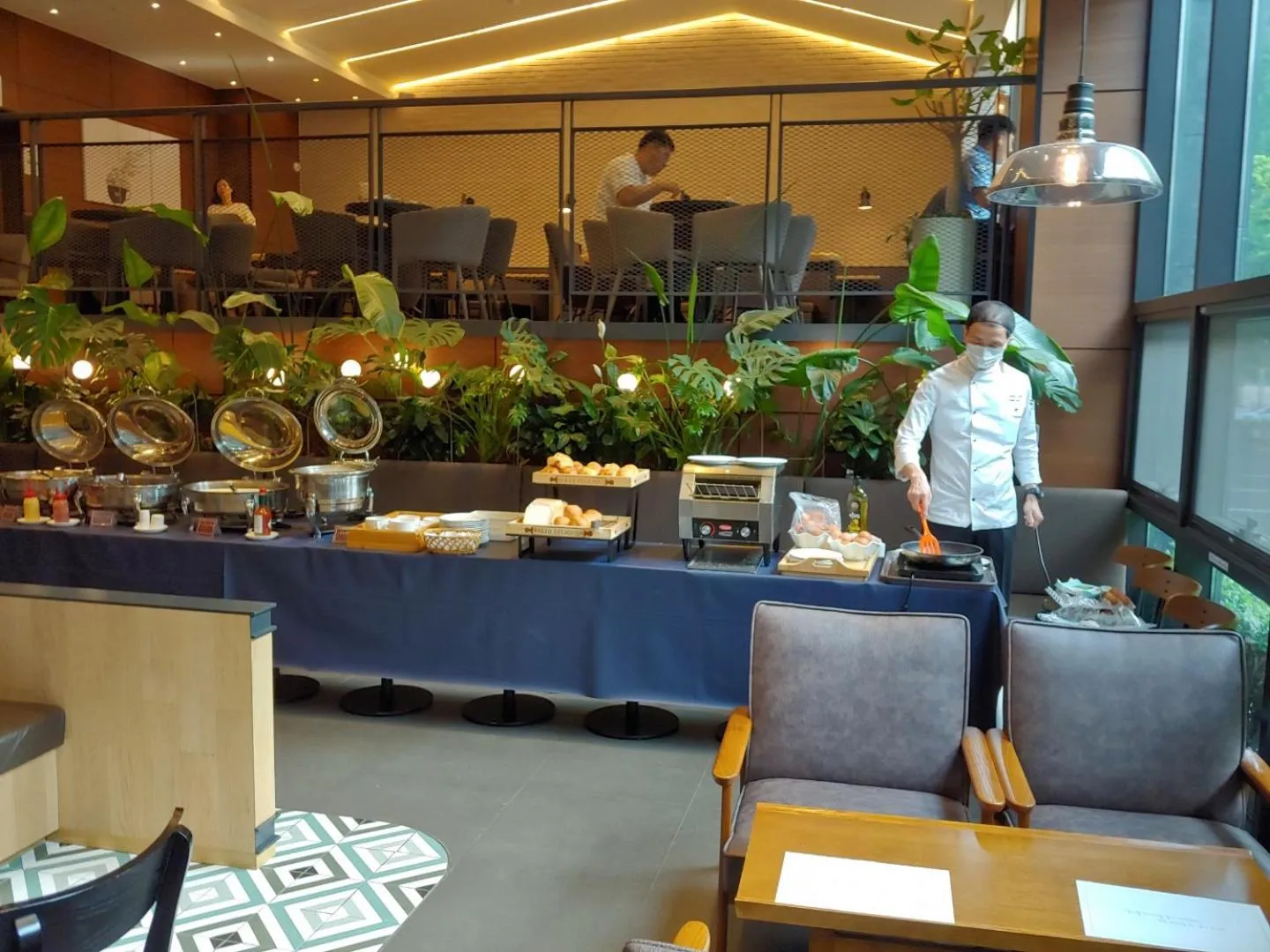 Buffet breakfast in Hotel Icc