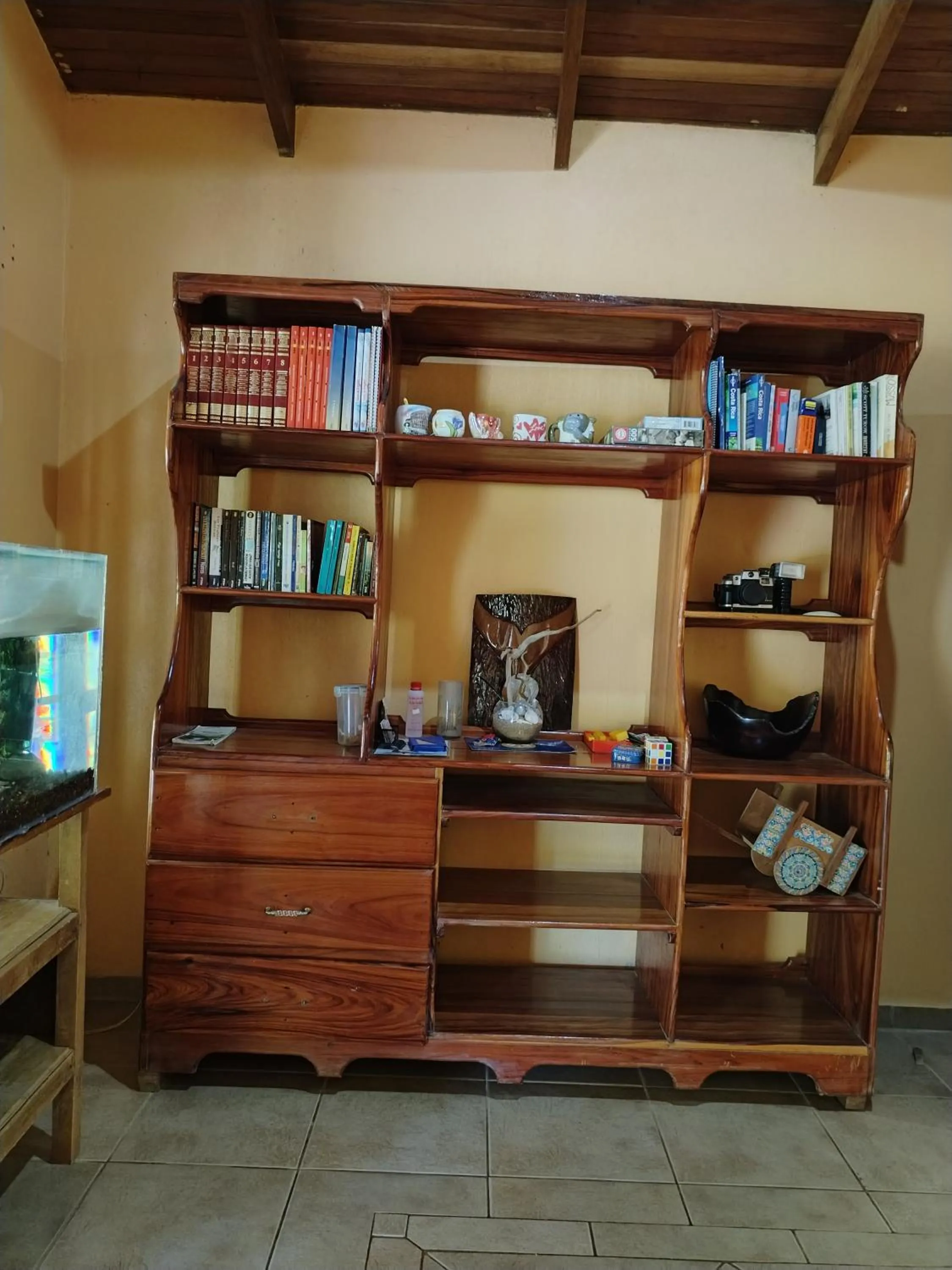 Library in Osa House - Drake Bay