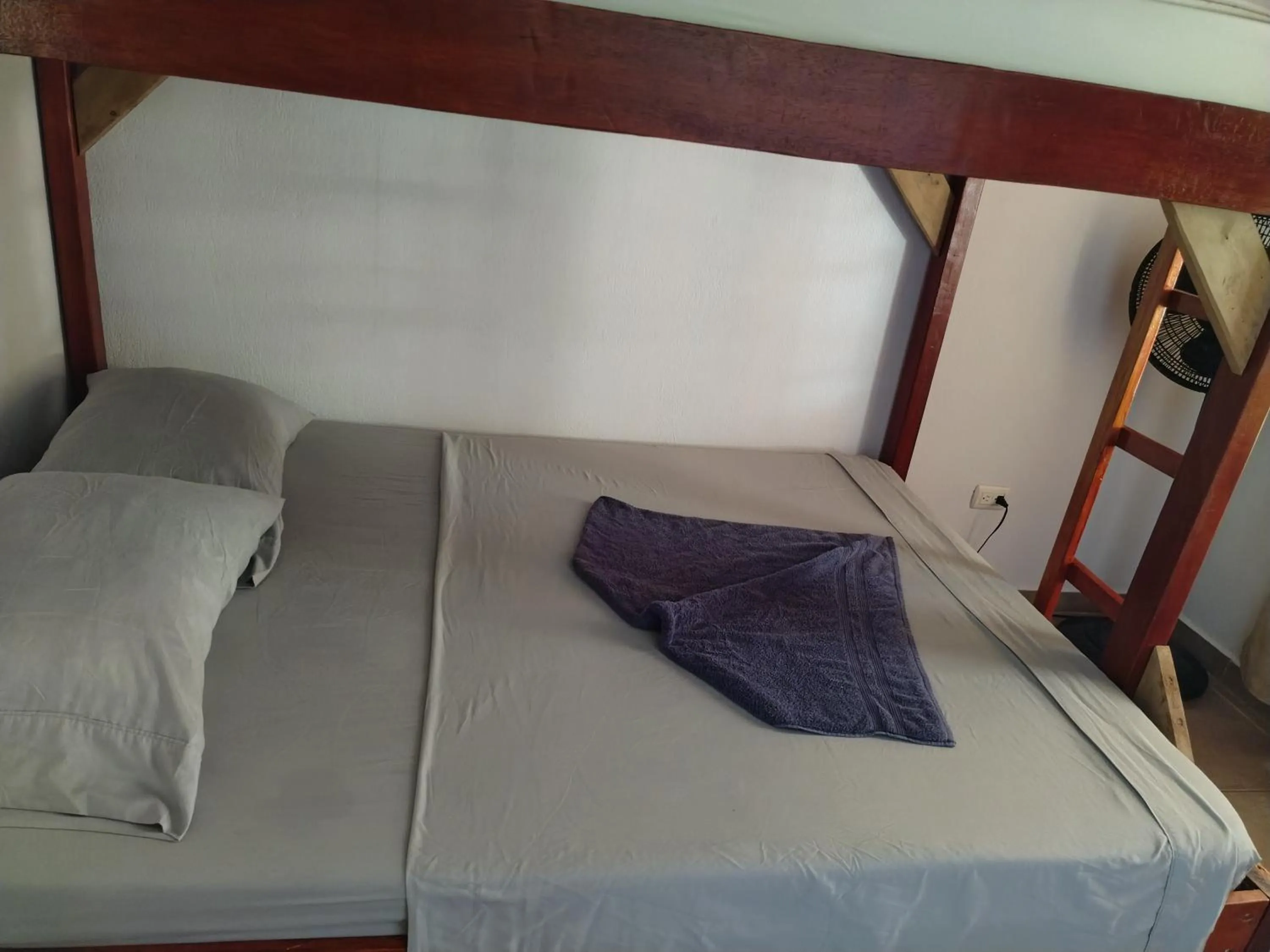 towels, Bed in Osa House - Drake Bay