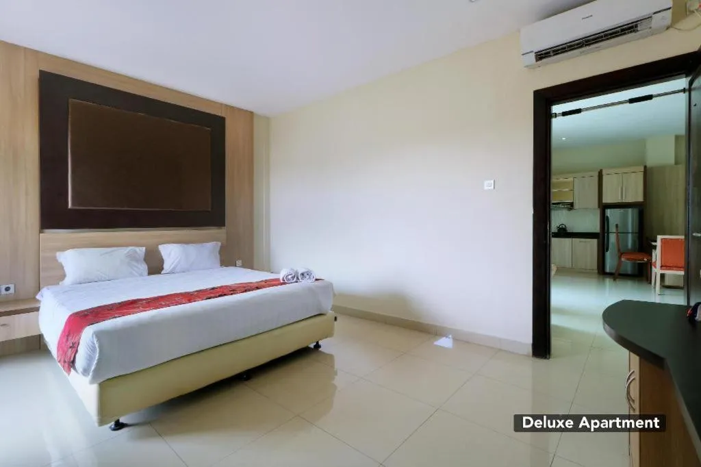 Bed in Mutiara Suites