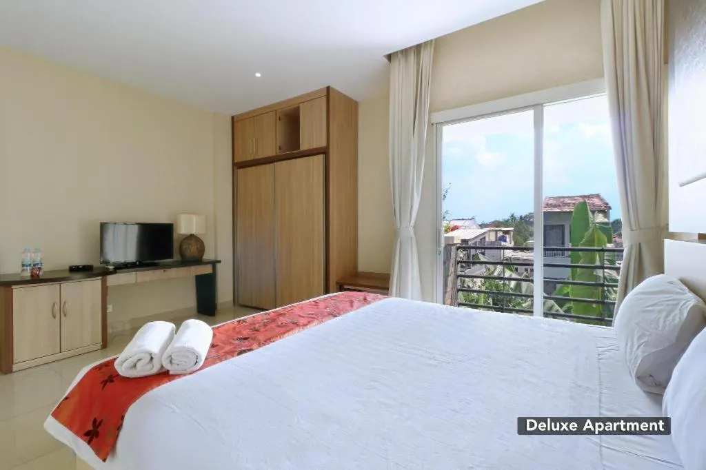 Bed in Mutiara Suites