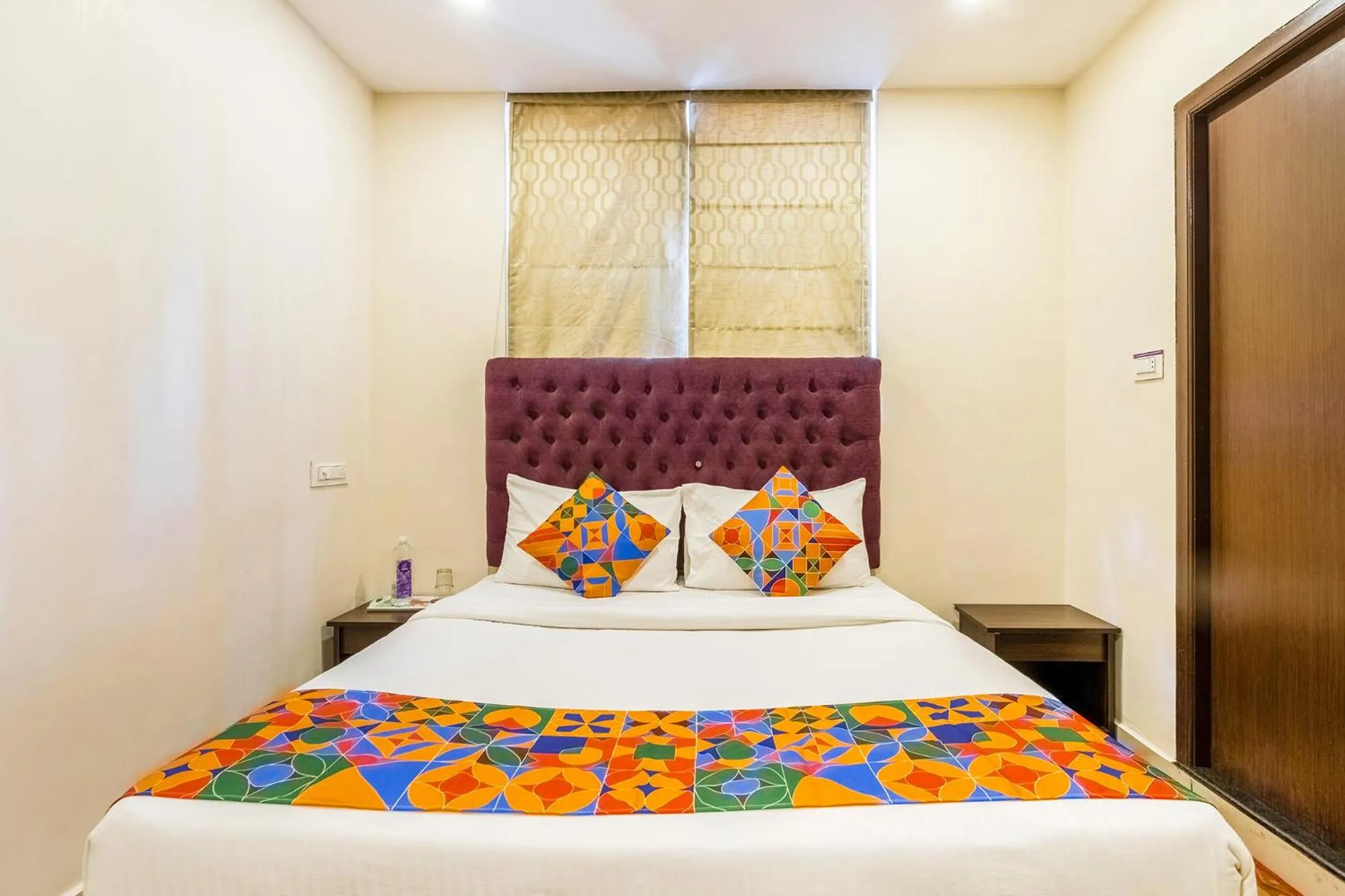 Bedroom, Bed in FabHotel VJR HSR