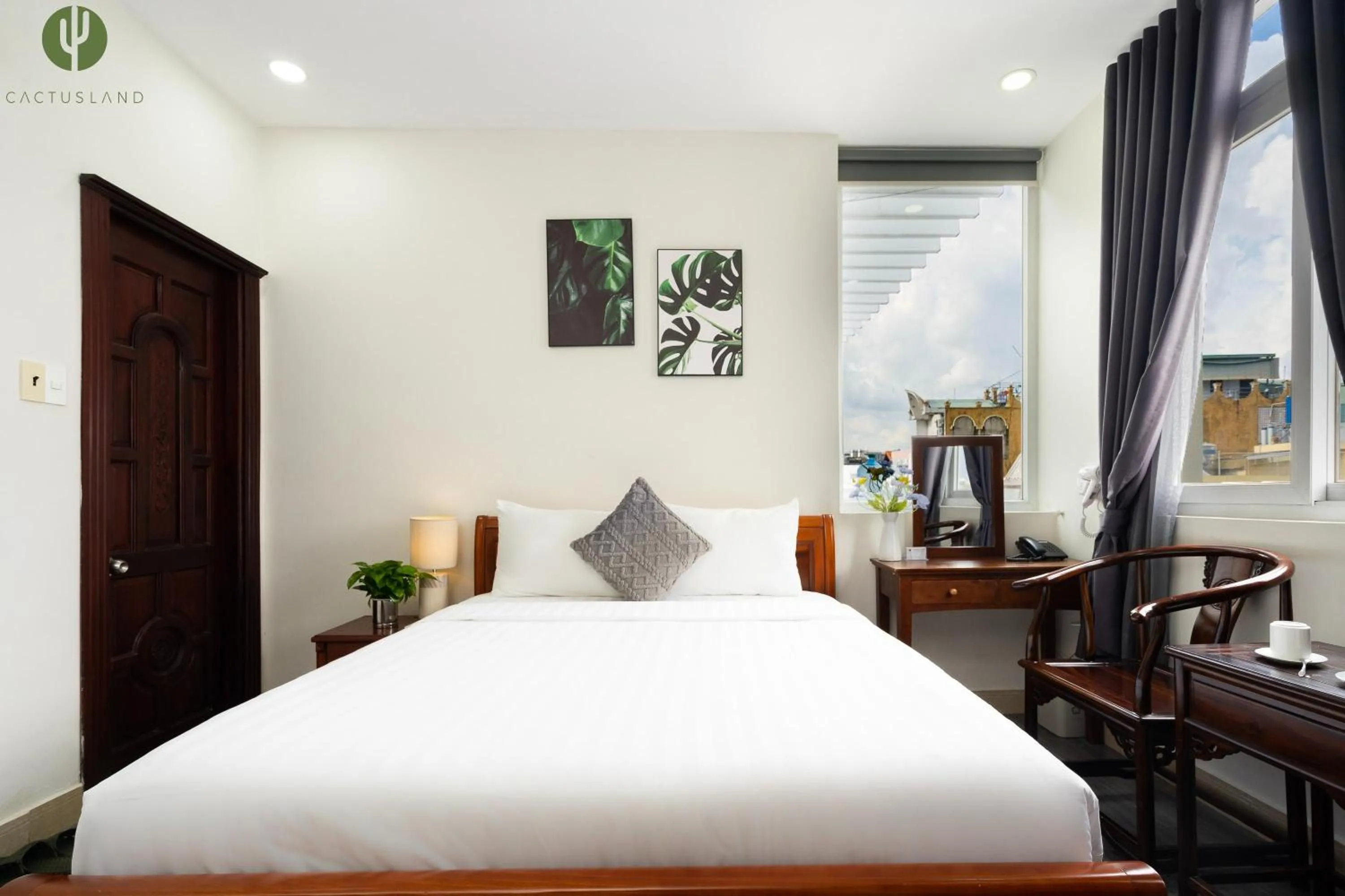 Bed in Cactusland Hotel Tan Binh Near T3 Station