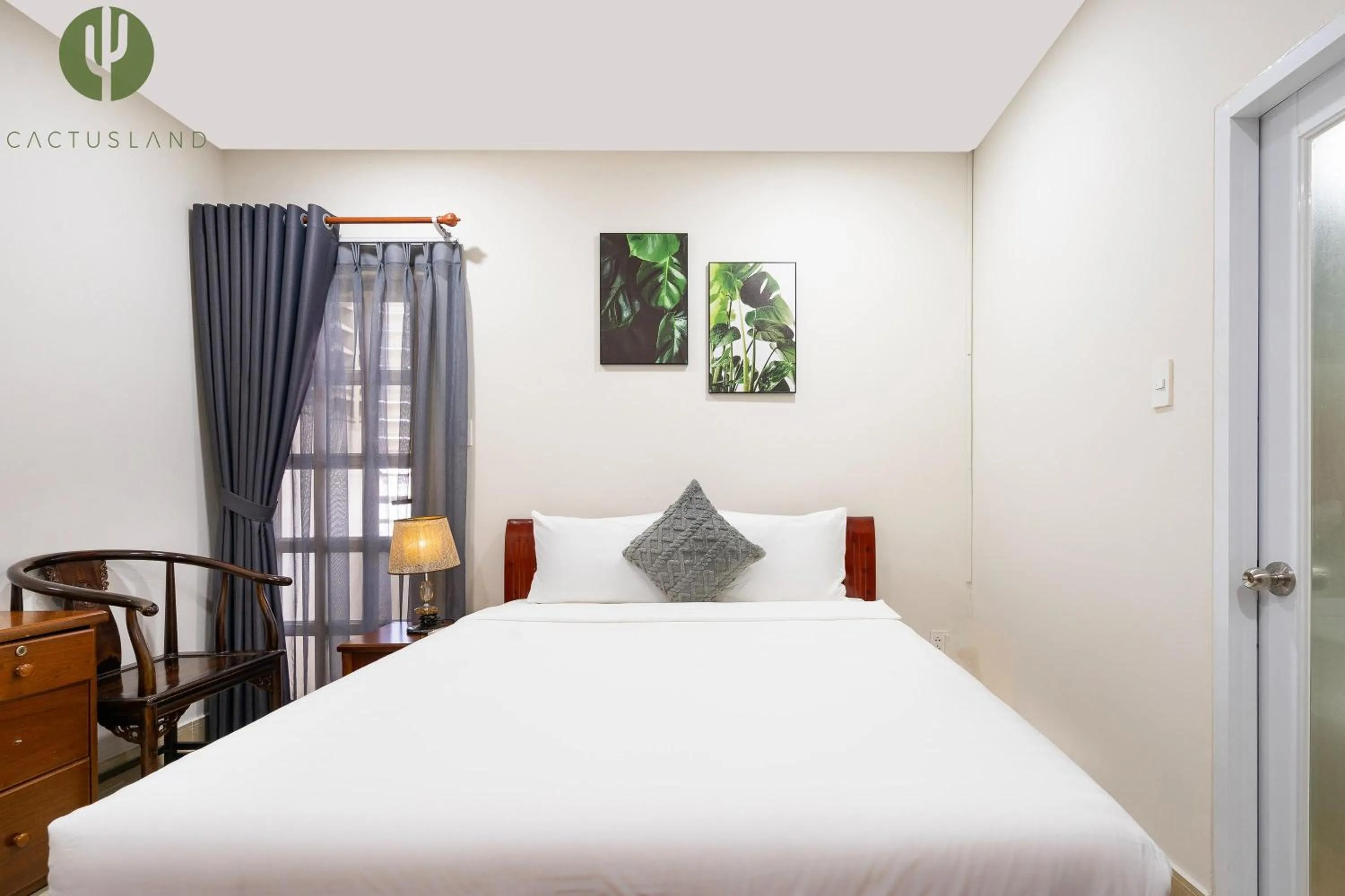 Bed in Cactusland Hotel Tan Binh Near T3 Station