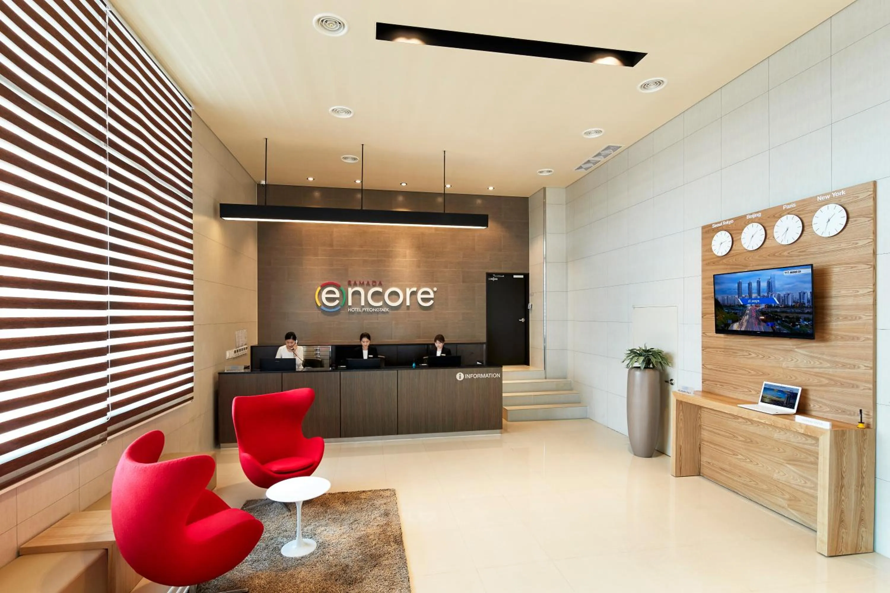 Lobby or reception, Lobby/Reception in Ramada Encore by Wyndham Pyeongtaek