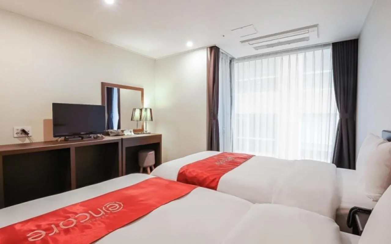 TV/Entertainment Center in Ramada Encore by Wyndham Pyeongtaek