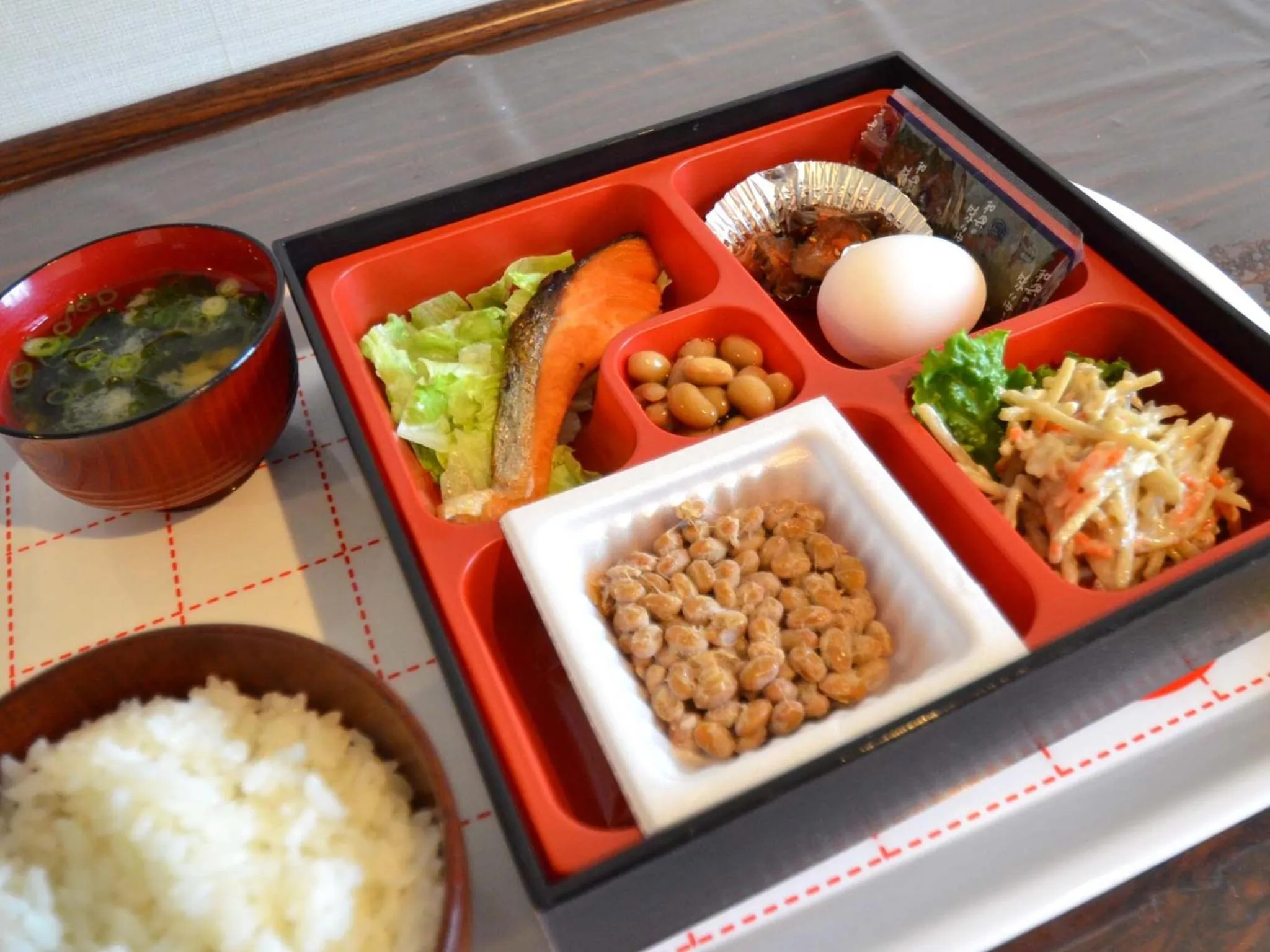 Asian breakfast in Hotel Tamanoya