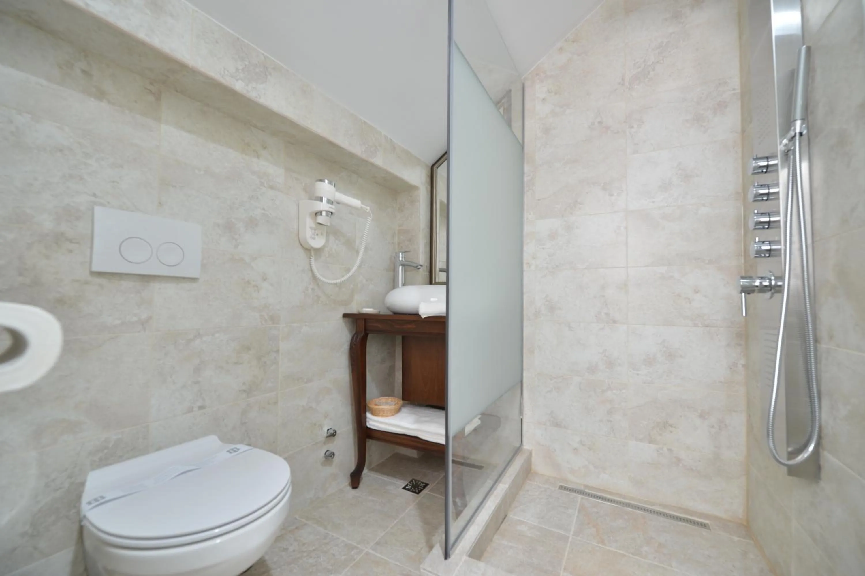 Shower in Noblesse Boutique Resort