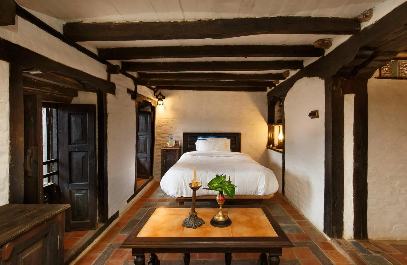 Bedroom, Bed in The Old Inn