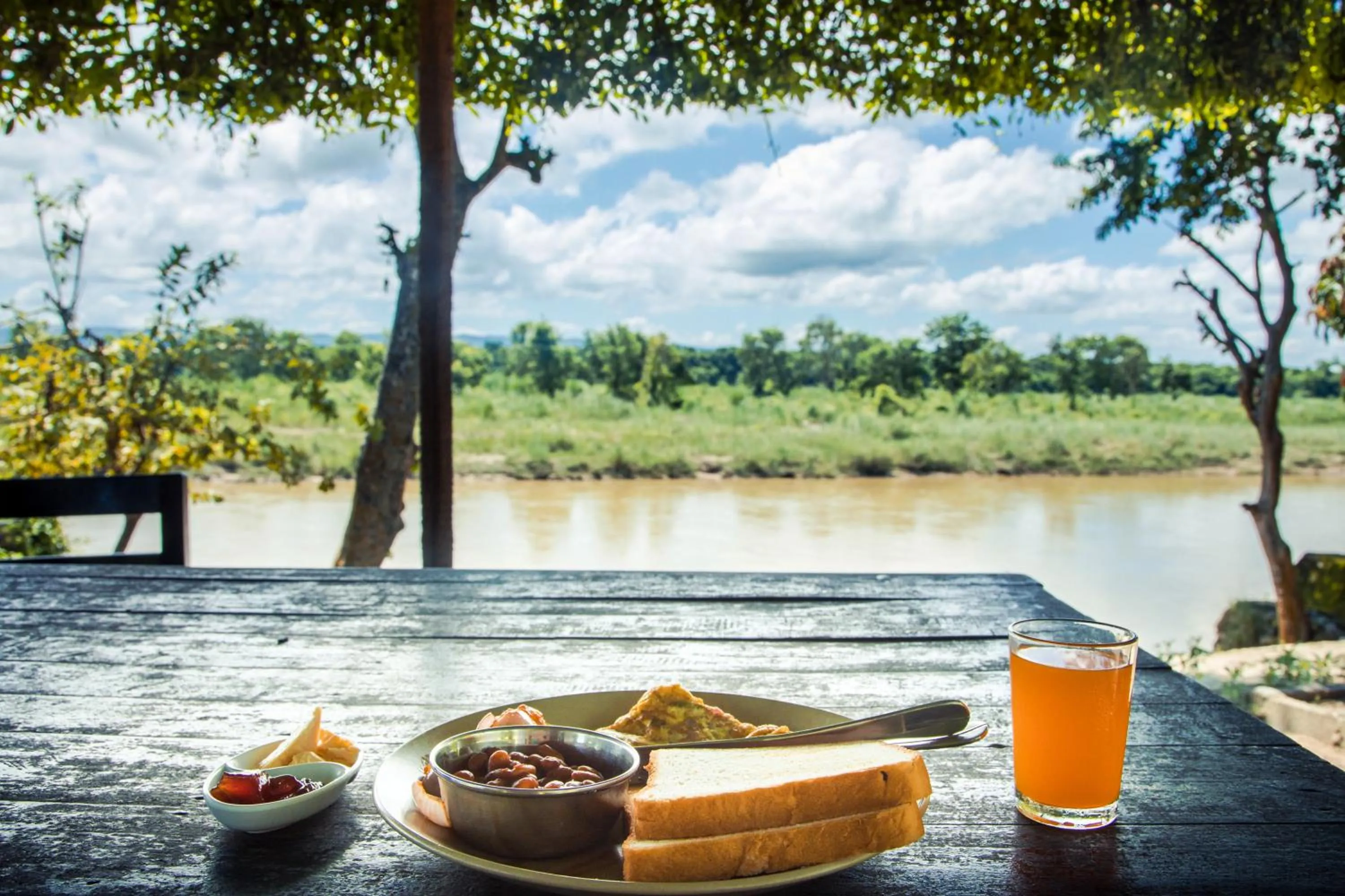 River view in Chitwan Riverside Resort