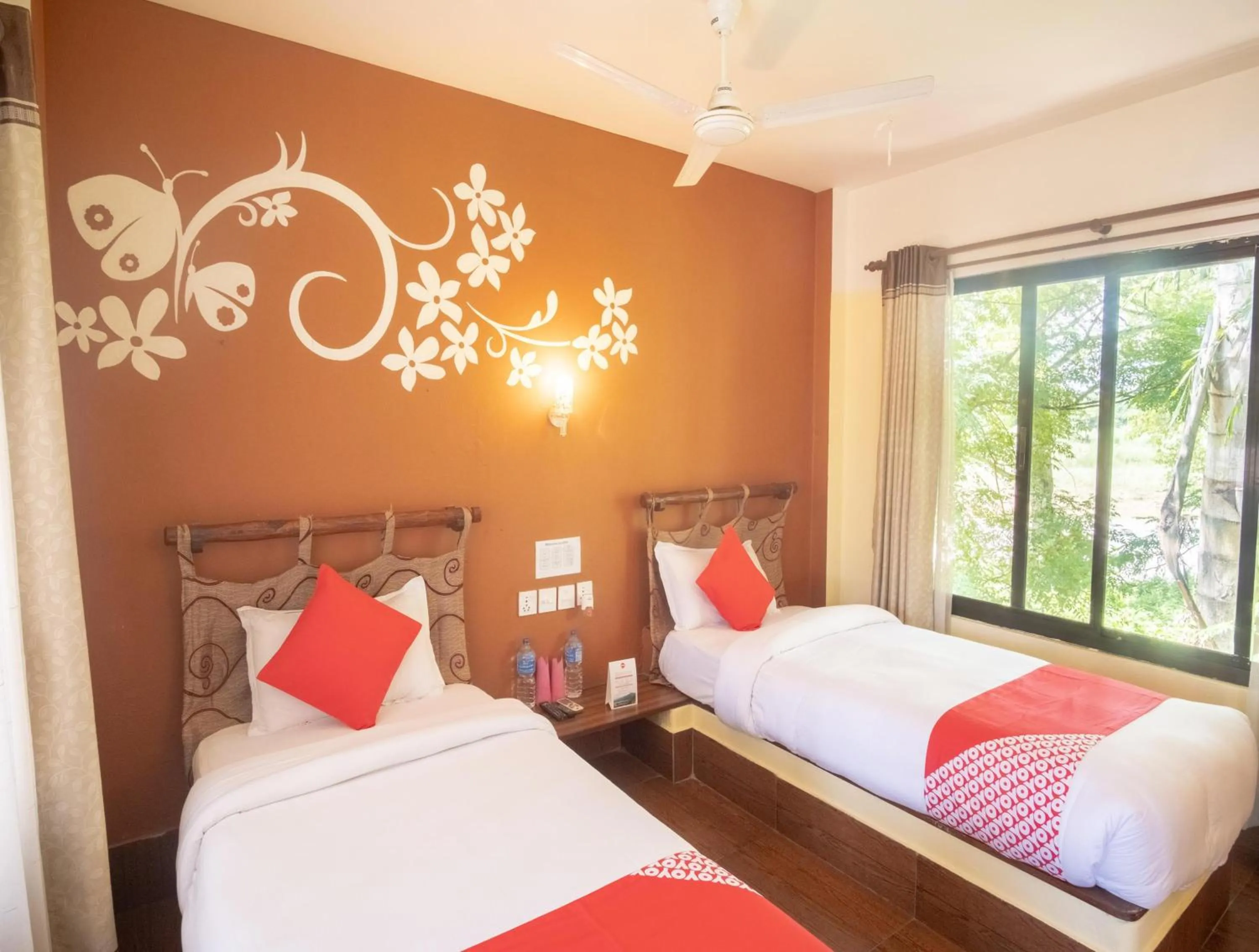 Bedroom, Bed in Chitwan Riverside Resort