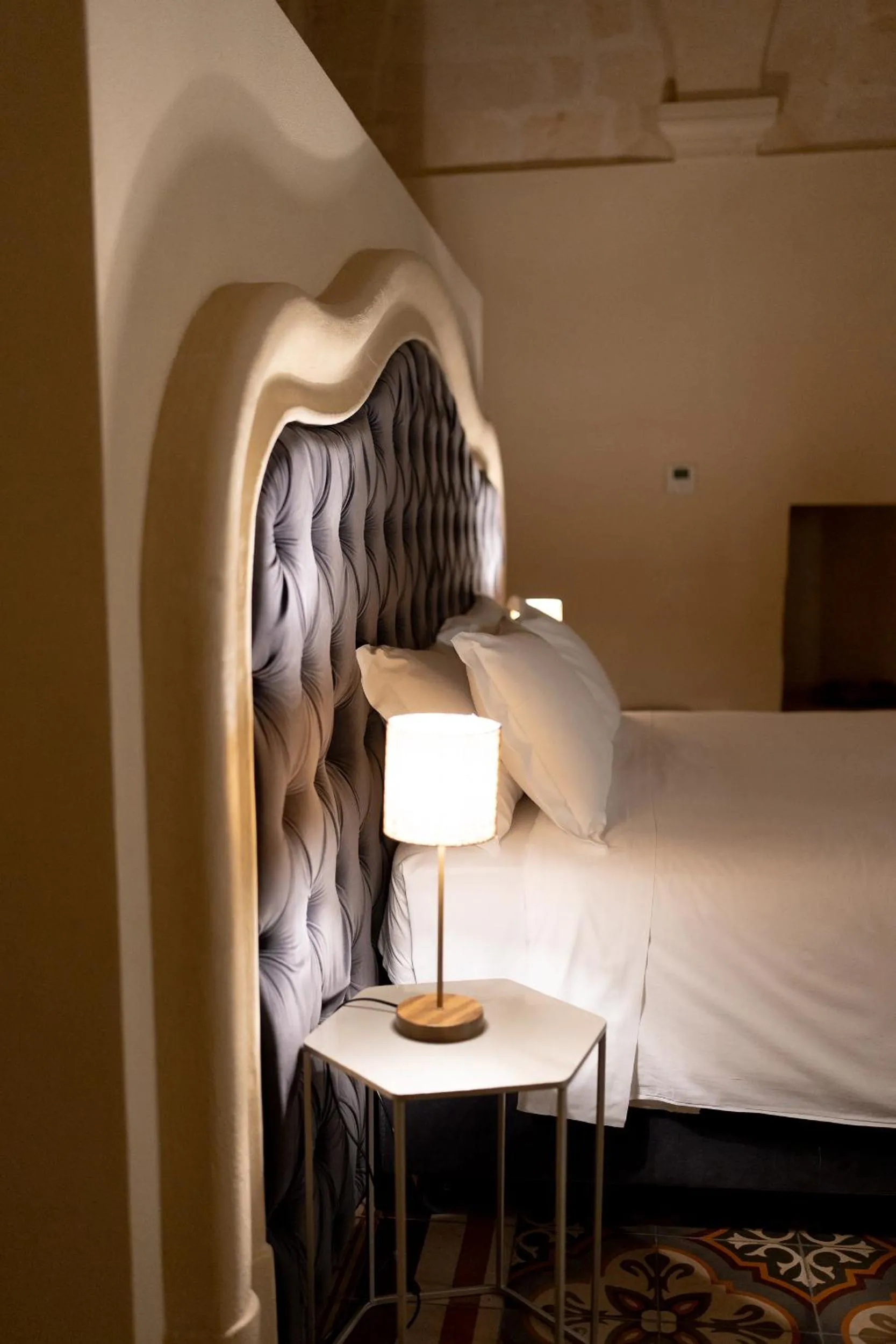 Bed in Palazzo Del Duca Hotel & Restaurant