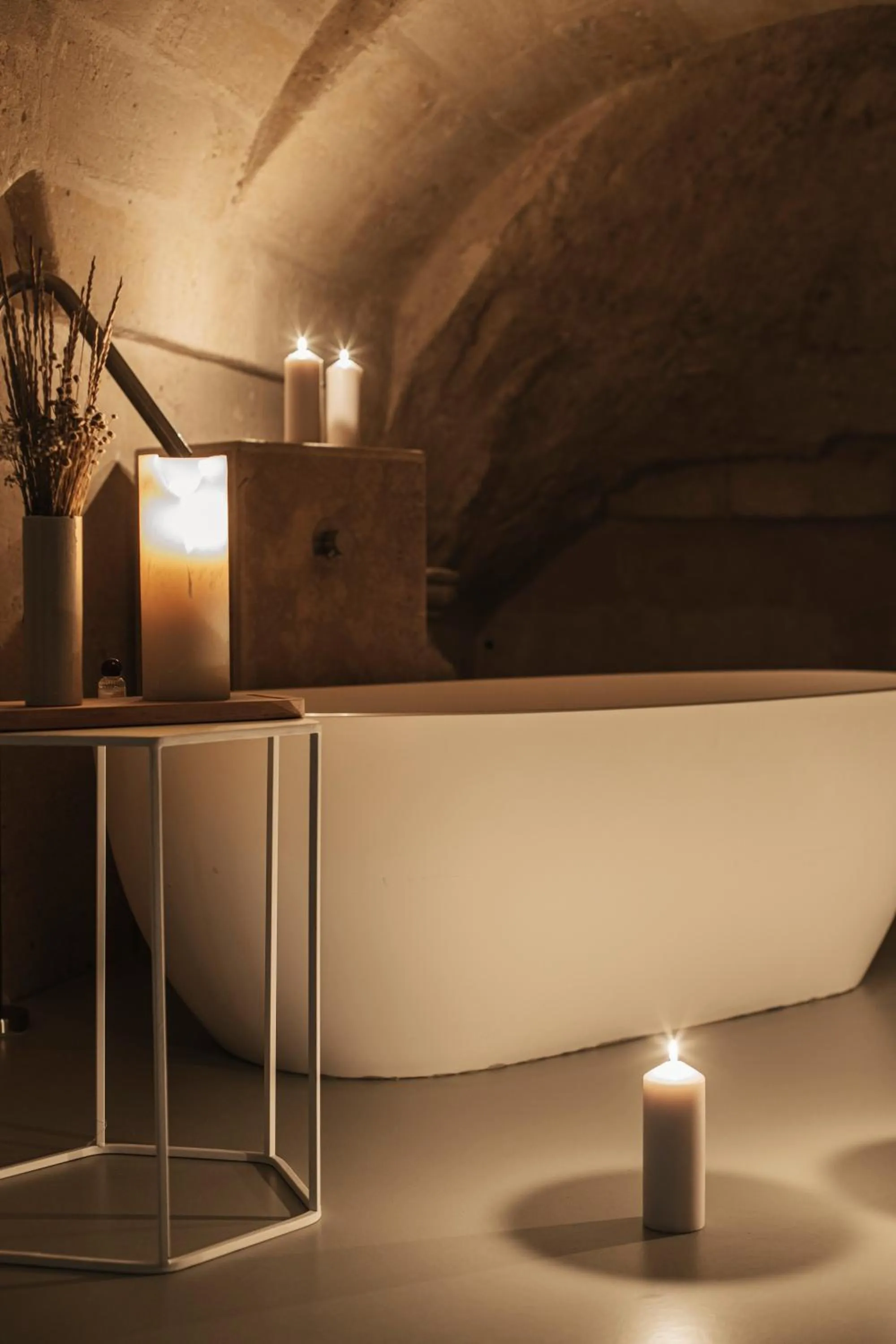 Bath in Palazzo Del Duca Hotel & Restaurant