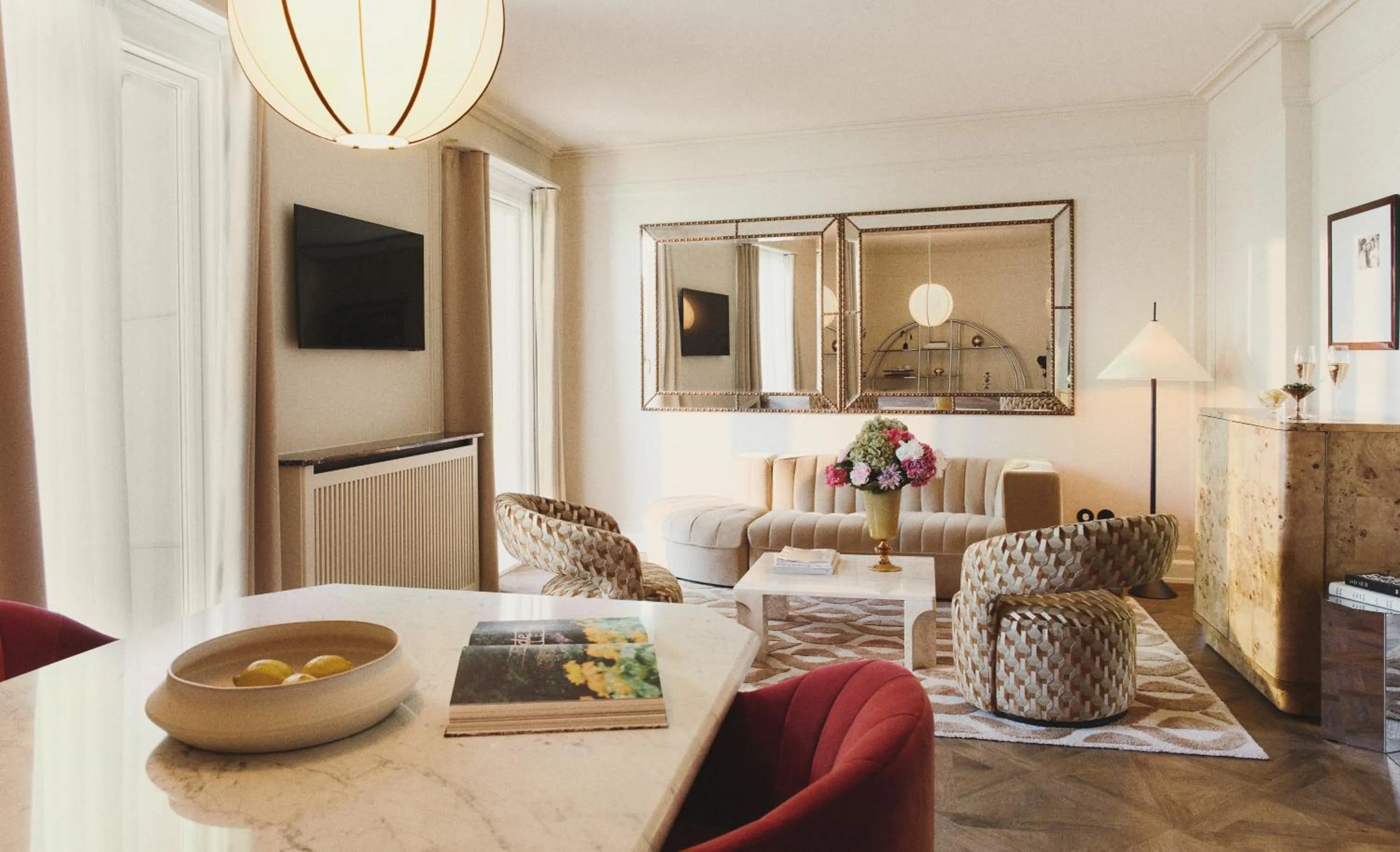 Living room, Seating Area in Hotel Kong Frederik