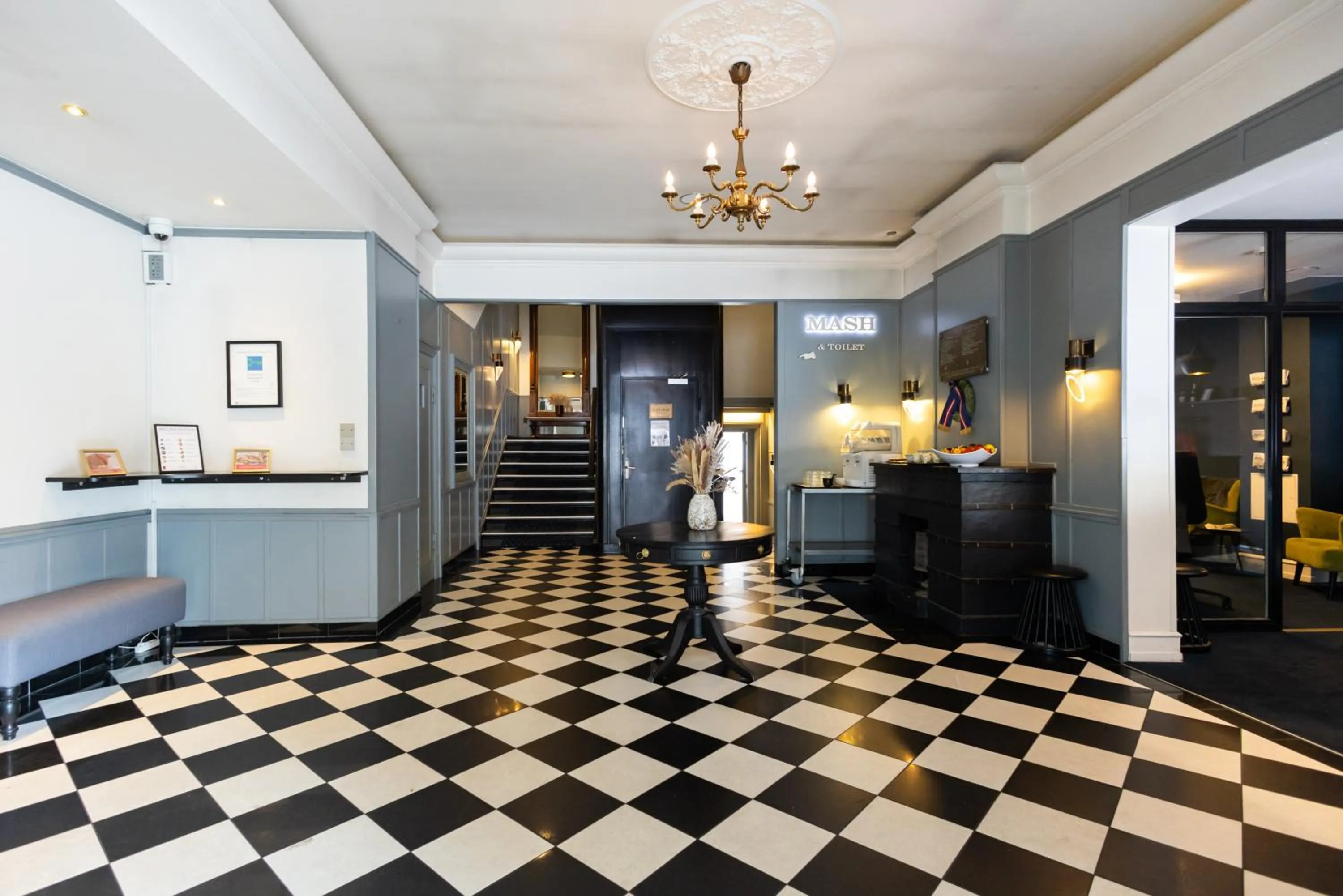 Lobby or reception in Milling Hotel Ritz Aarhus City