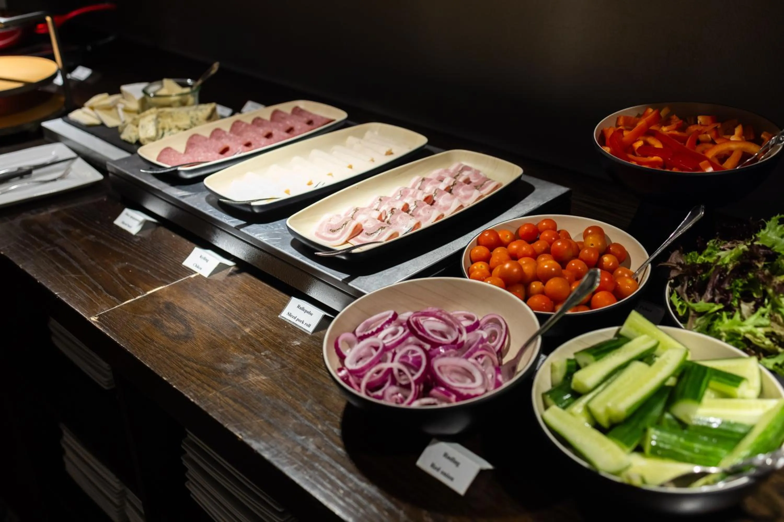 Buffet breakfast in Milling Hotel Ritz Aarhus City