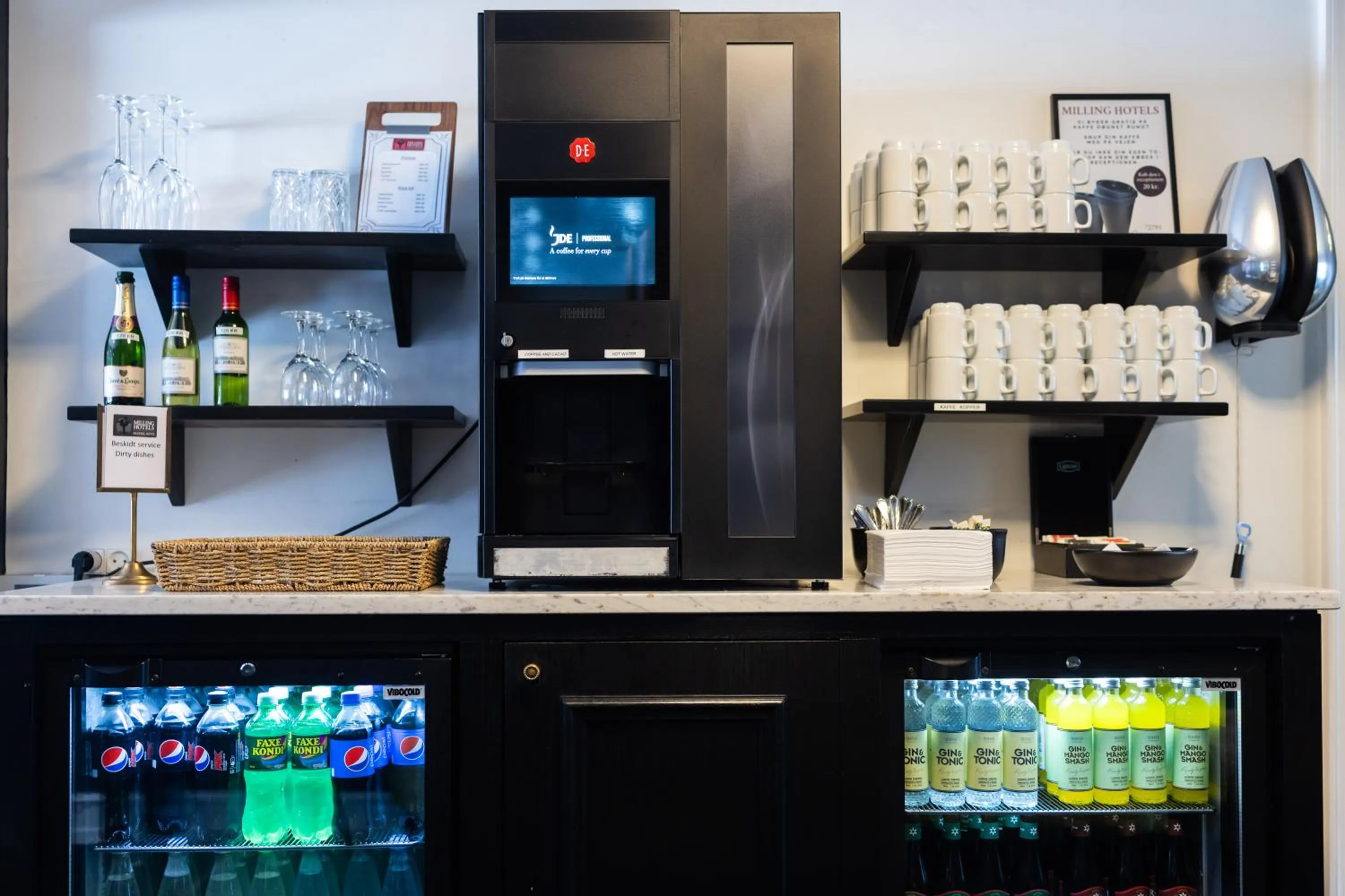 Lobby or reception in Milling Hotel Ritz Aarhus City