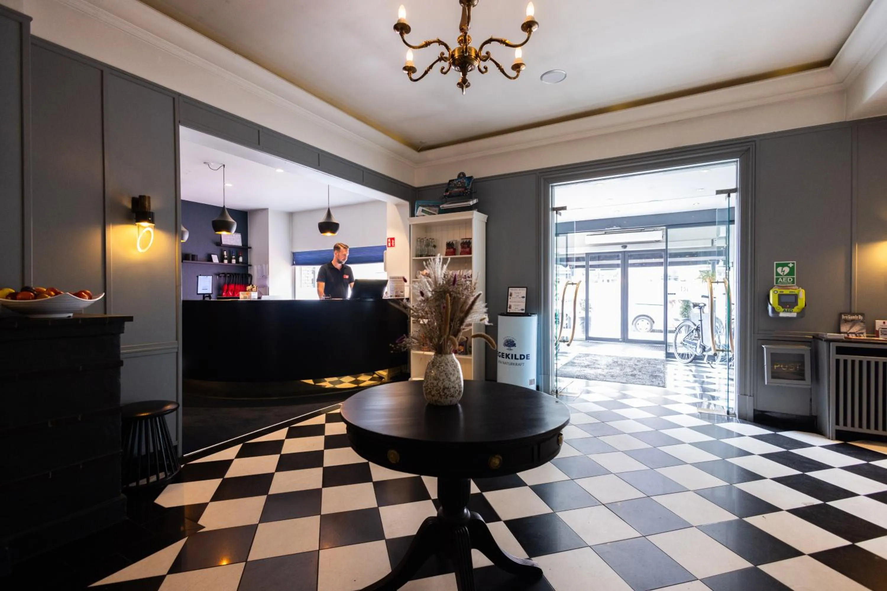 Lobby or reception in Milling Hotel Ritz Aarhus City