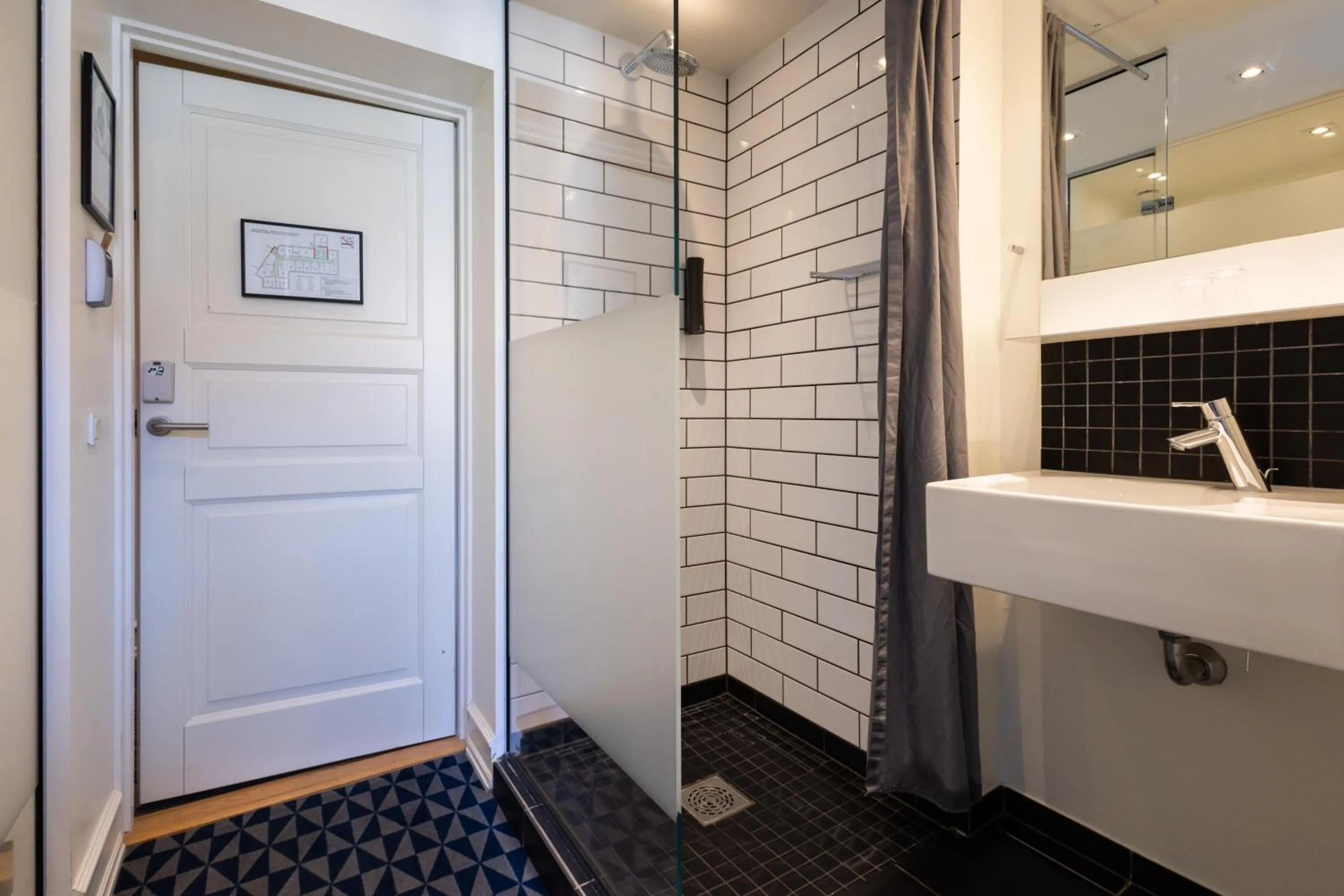 Bathroom in Milling Hotel Ritz Aarhus City