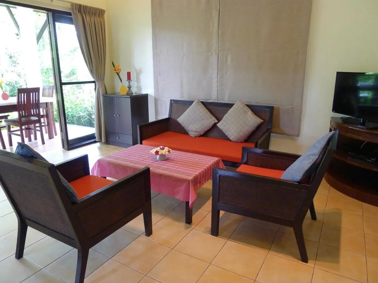 Living room in Symphony Villa