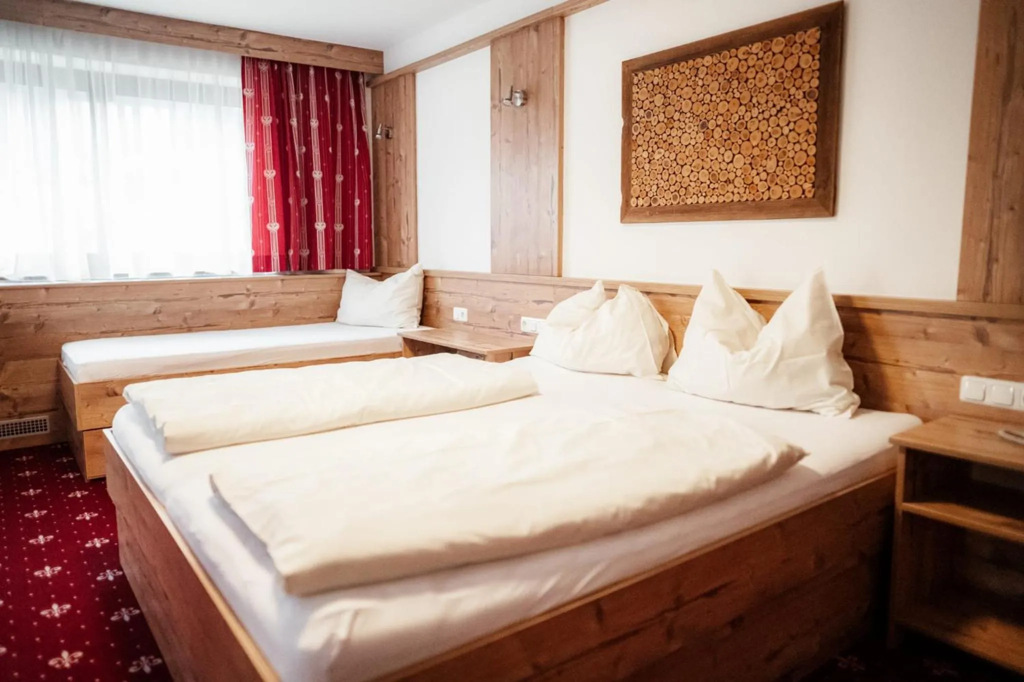 Bed in Pension Singer