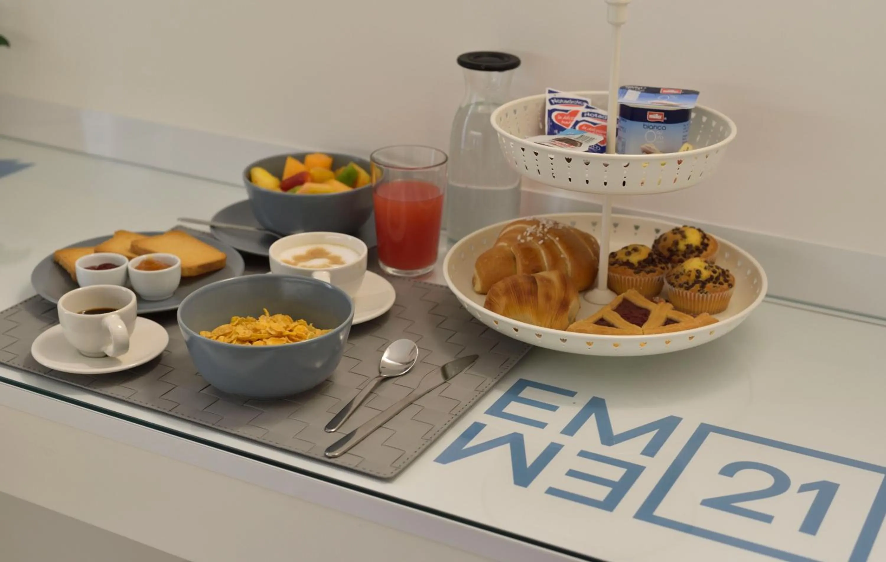 Italian breakfast in B&B EMME21