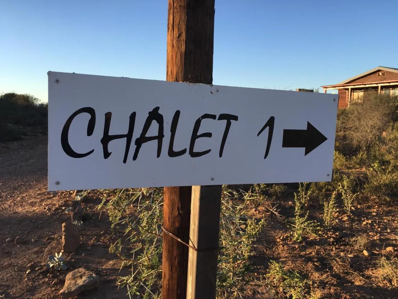 Natural landscape in Klein Karoo Game Lodge