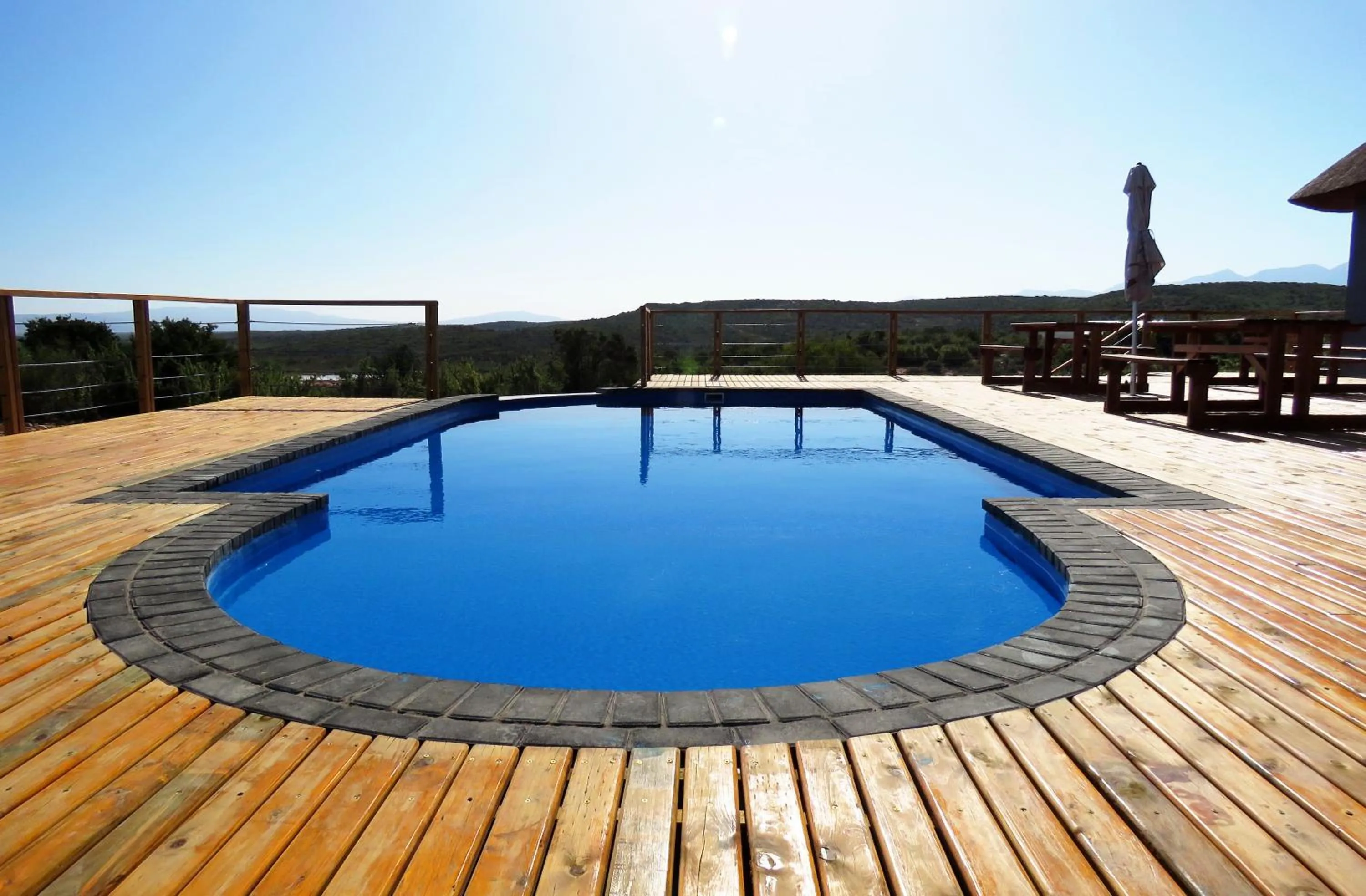 Restaurant/places to eat in Klein Karoo Game Lodge