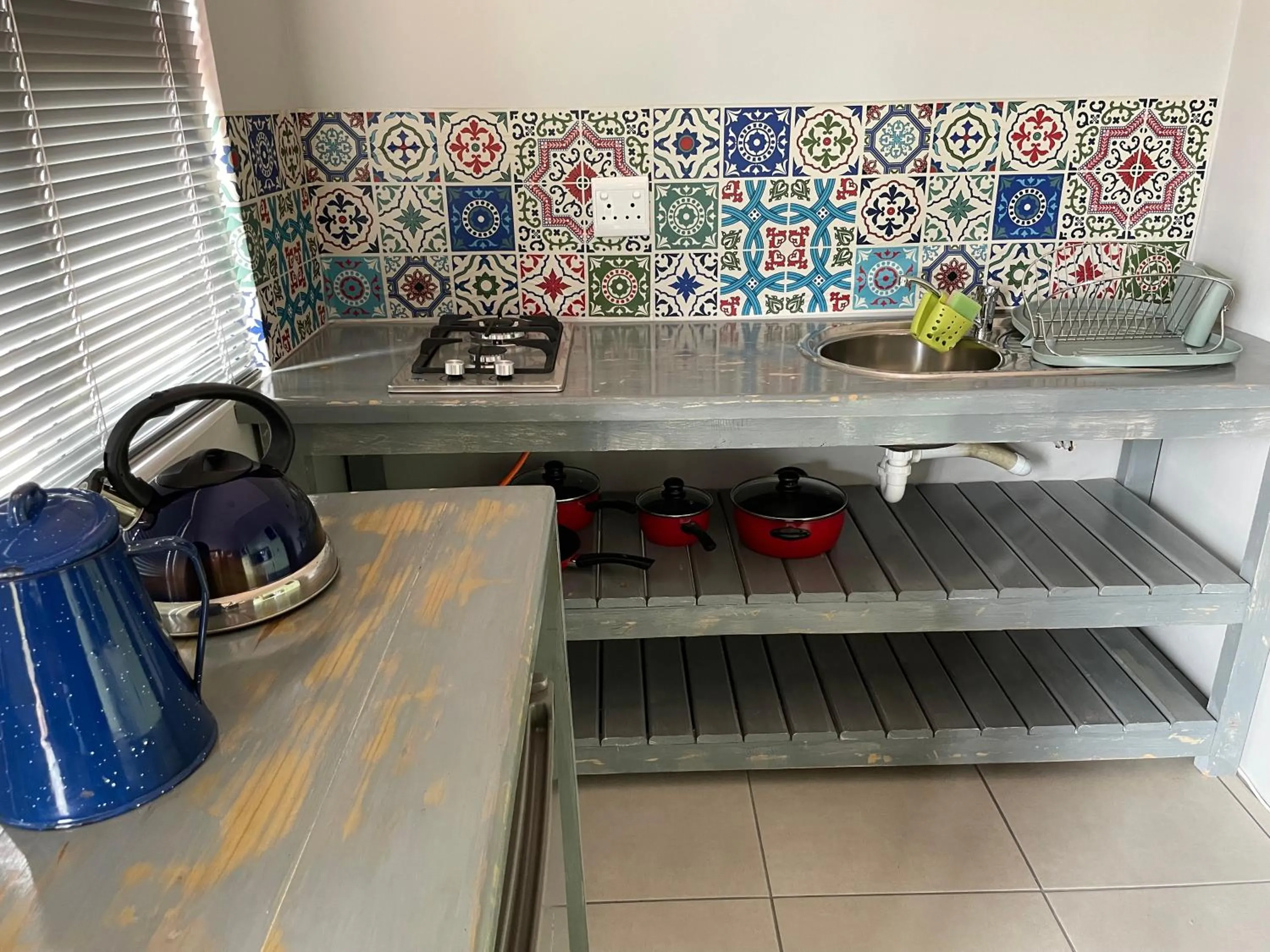 Kitchen or kitchenette in Klein Karoo Game Lodge