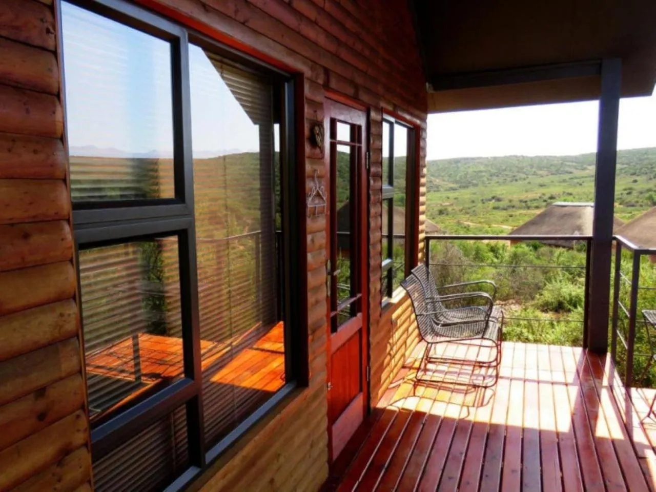 Natural landscape in Klein Karoo Game Lodge