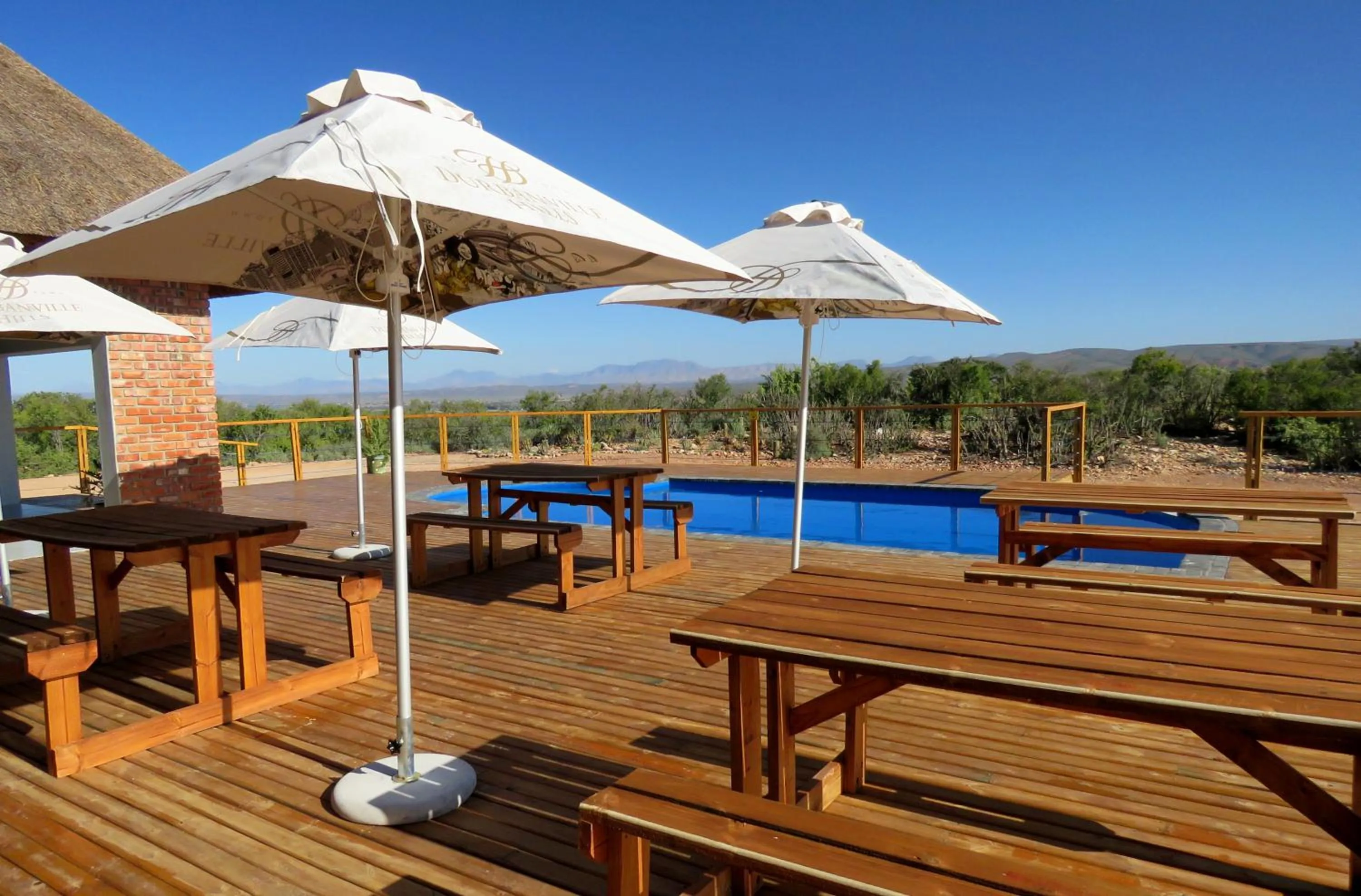 Restaurant/places to eat in Klein Karoo Game Lodge