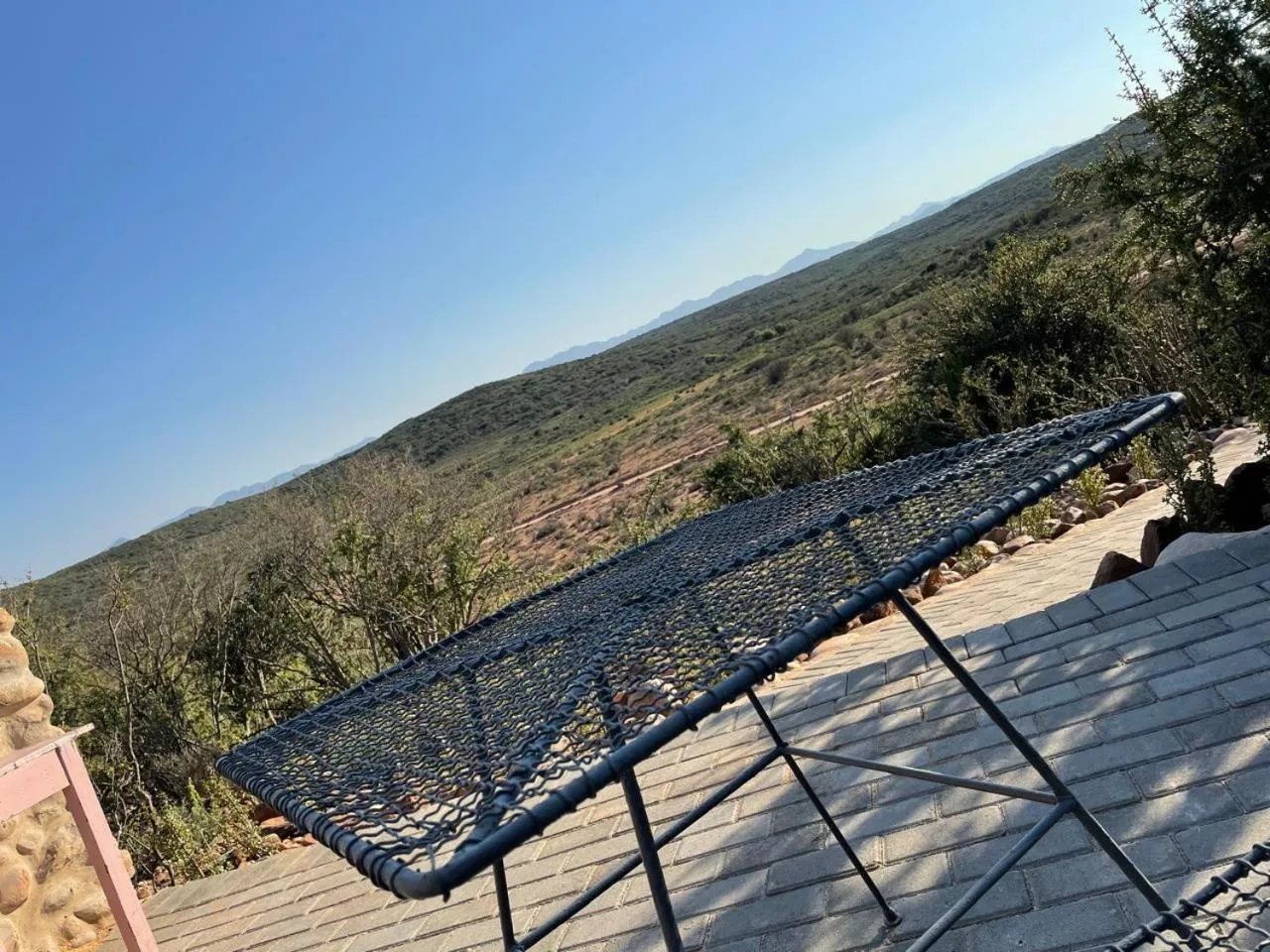 Patio in Klein Karoo Game Lodge