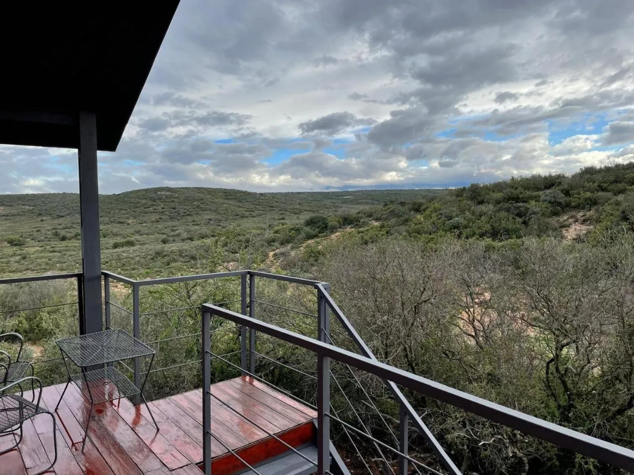 Natural landscape in Klein Karoo Game Lodge