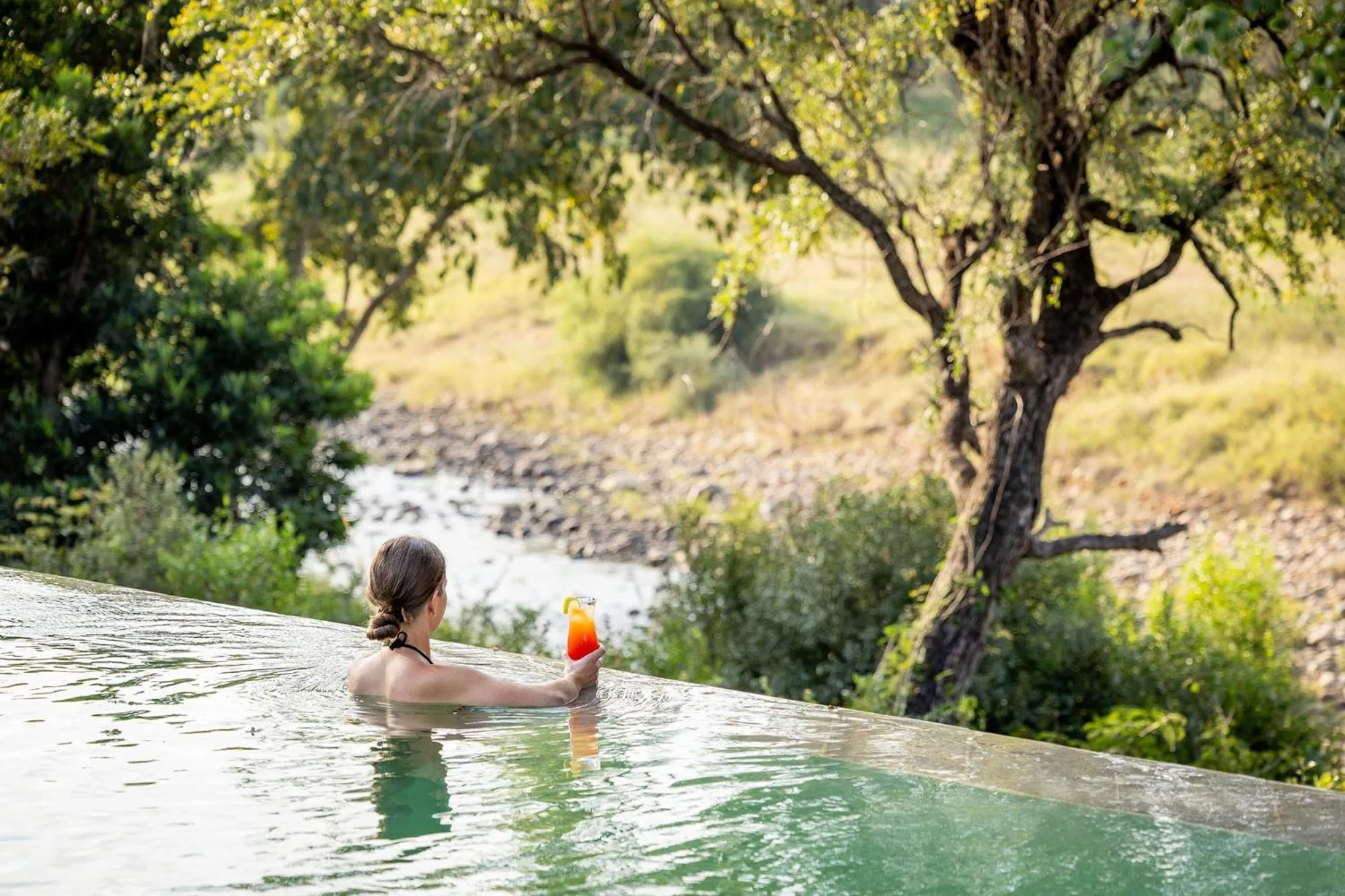 Swimming pool in Karongwe - Becks Safari Lodge
